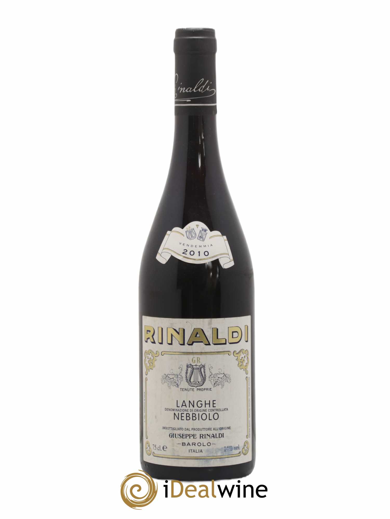 Langhe DOC Nebbiolo Giuseppe Rinaldi 2010 - Lot de 1 bouteille - 0