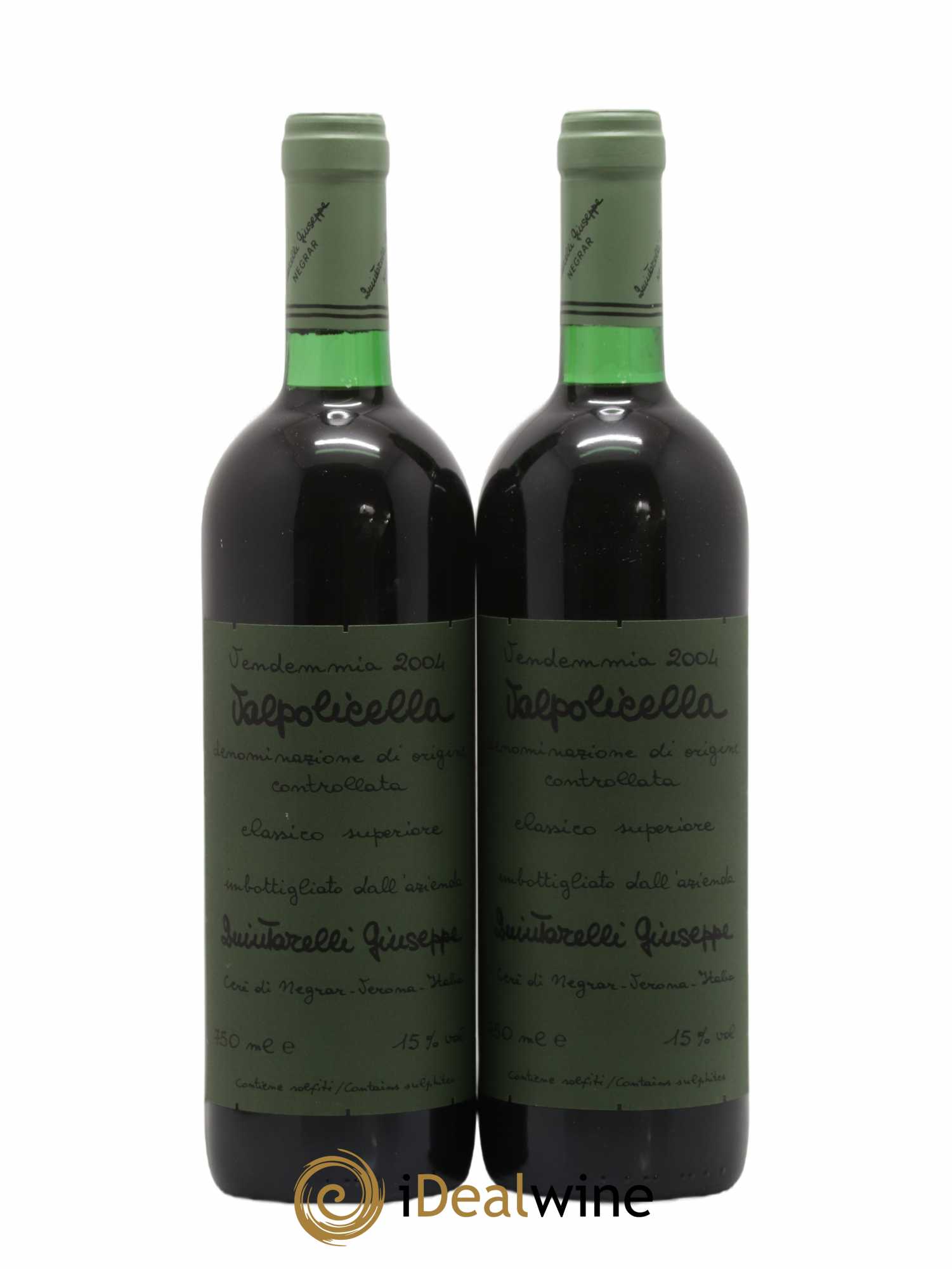 Valpolicella Classico Superiore Giuseppe Quintarelli 2004 - Lot de 2 bouteilles - 0