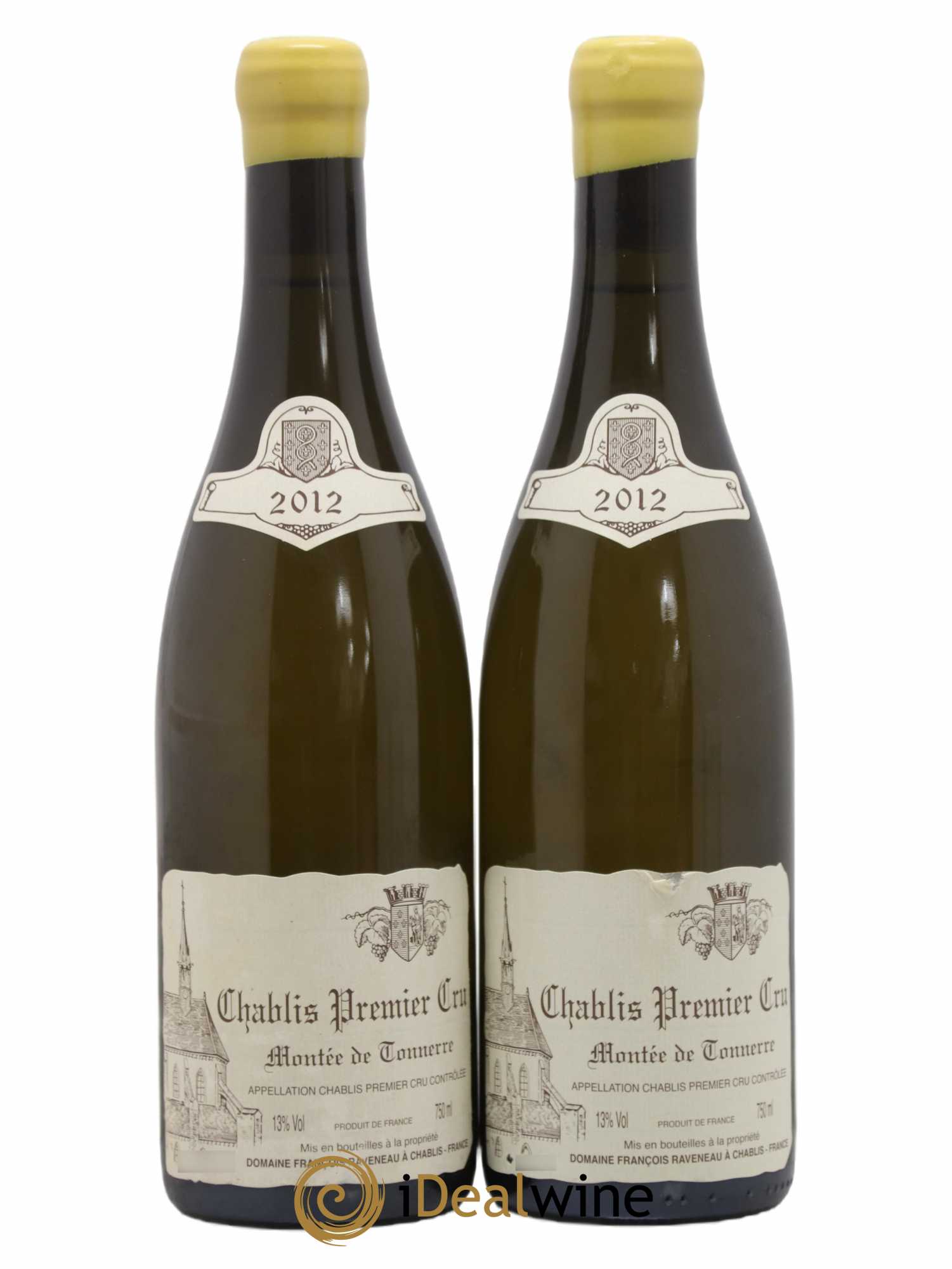 Chablis 1er Cru Montée de Tonnerre Raveneau (Domaine) 2012 - Lot de 2 bouteilles - 0