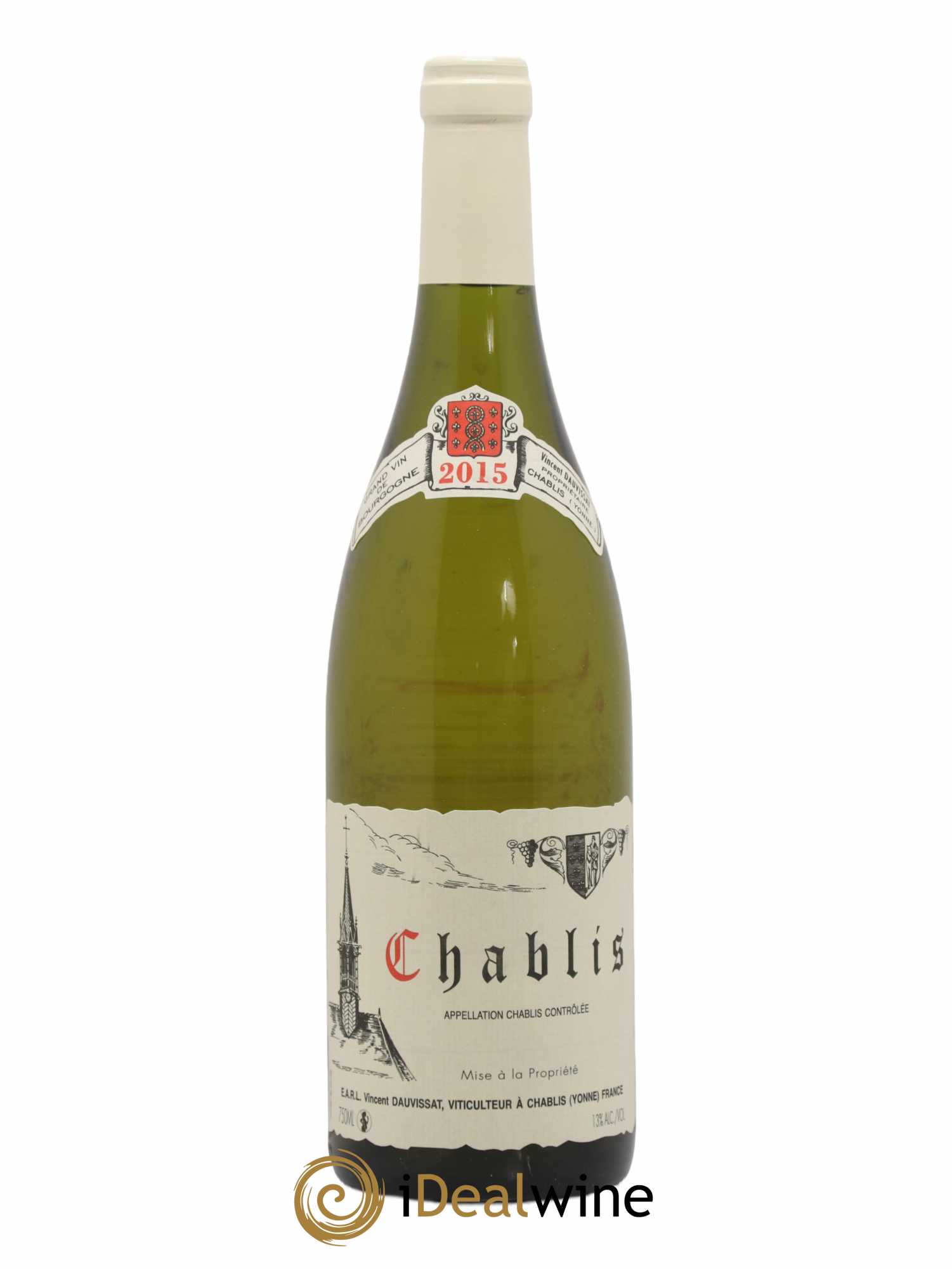 Chablis Vincent Dauvissat (Domaine) 2015 - Lot de 1 bouteille - 0