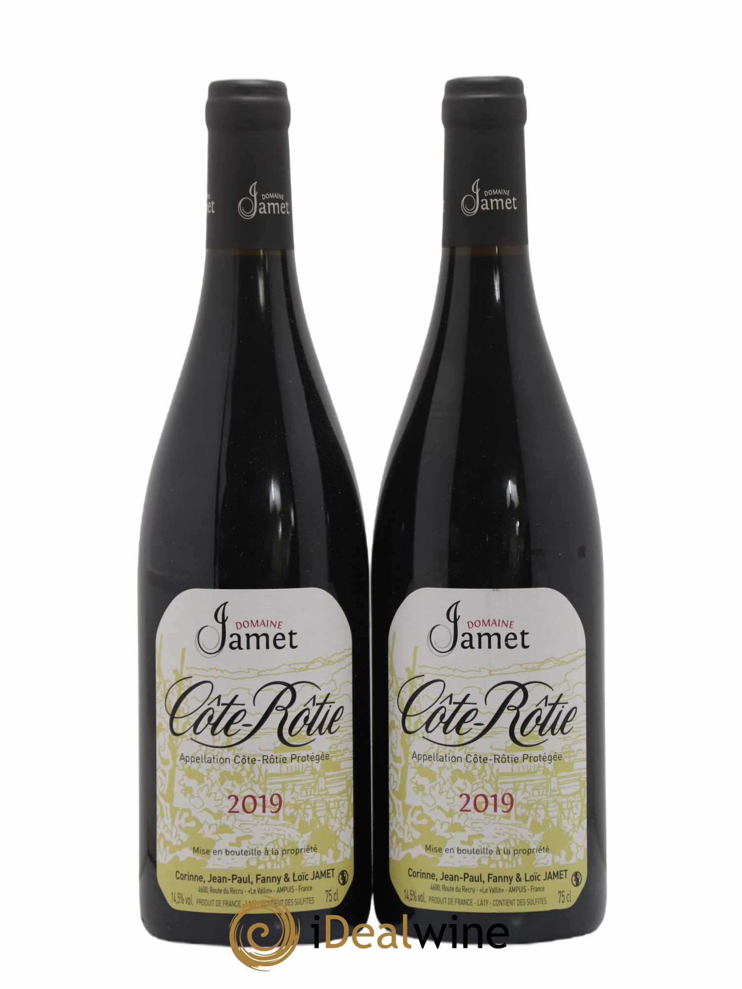 Côte-Rôtie Jamet (Domaine) 2019 - Lot de 2 bouteilles - 0