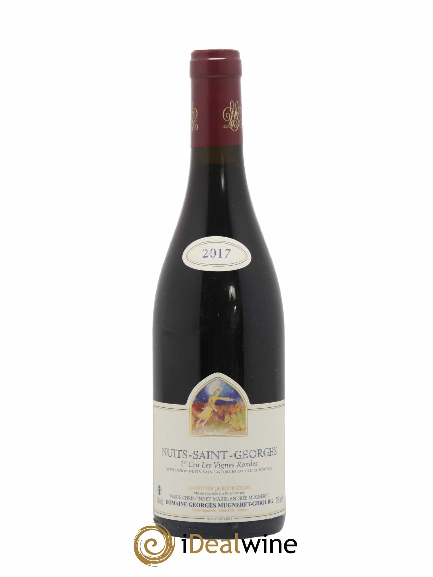 Nuits-Saint-Georges 1er Cru Les Vignes Rondes Mugneret-Gibourg (Domaine) 2017 - Lot de 1 bouteille - 0