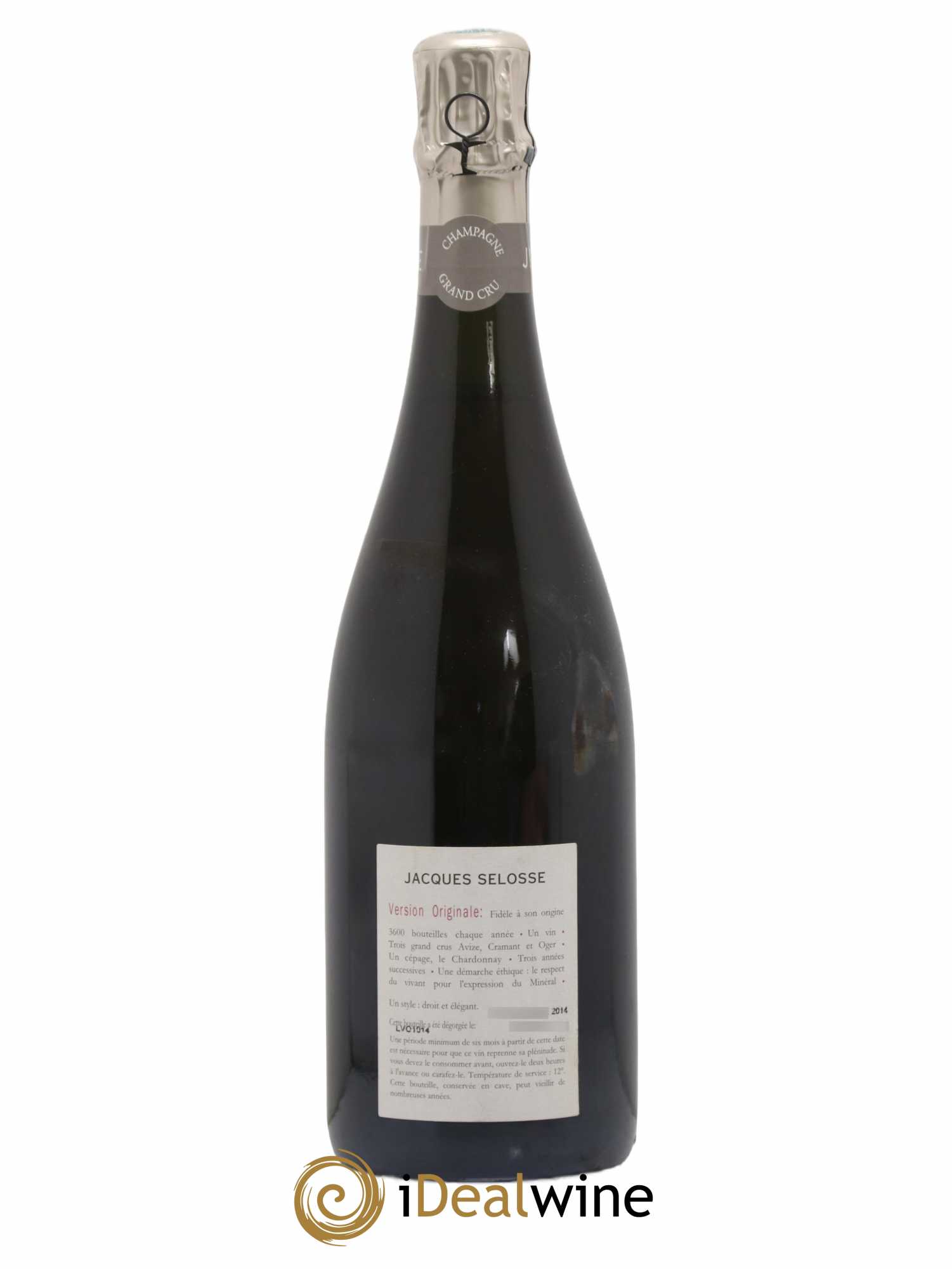 Version Originale Jacques Selosse - Lot de 1 bouteille - 1