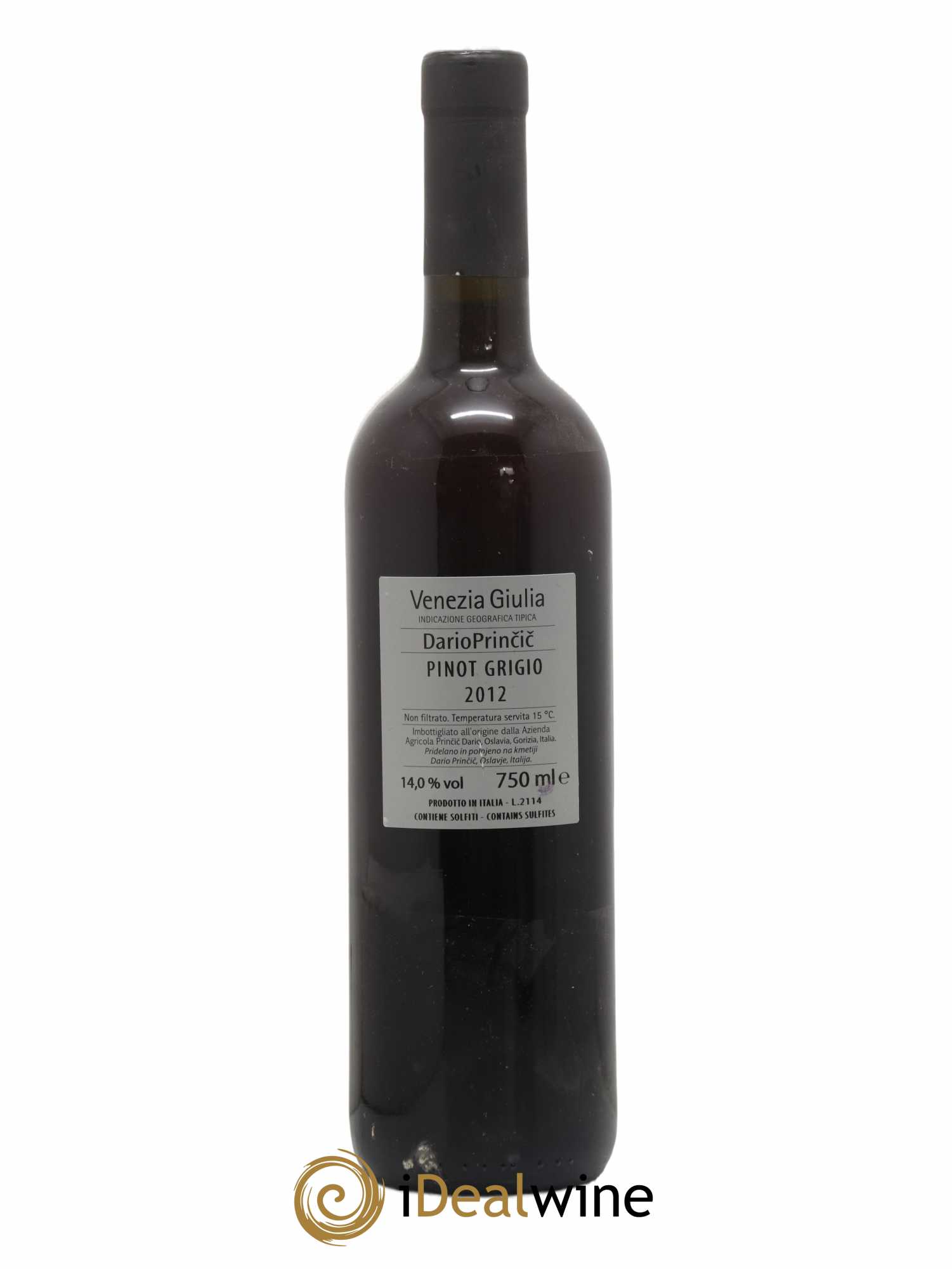 Italie Dario Princic Venezia Giulia Pinot Grigio 2012 - Posten von 1 Flasche - 1