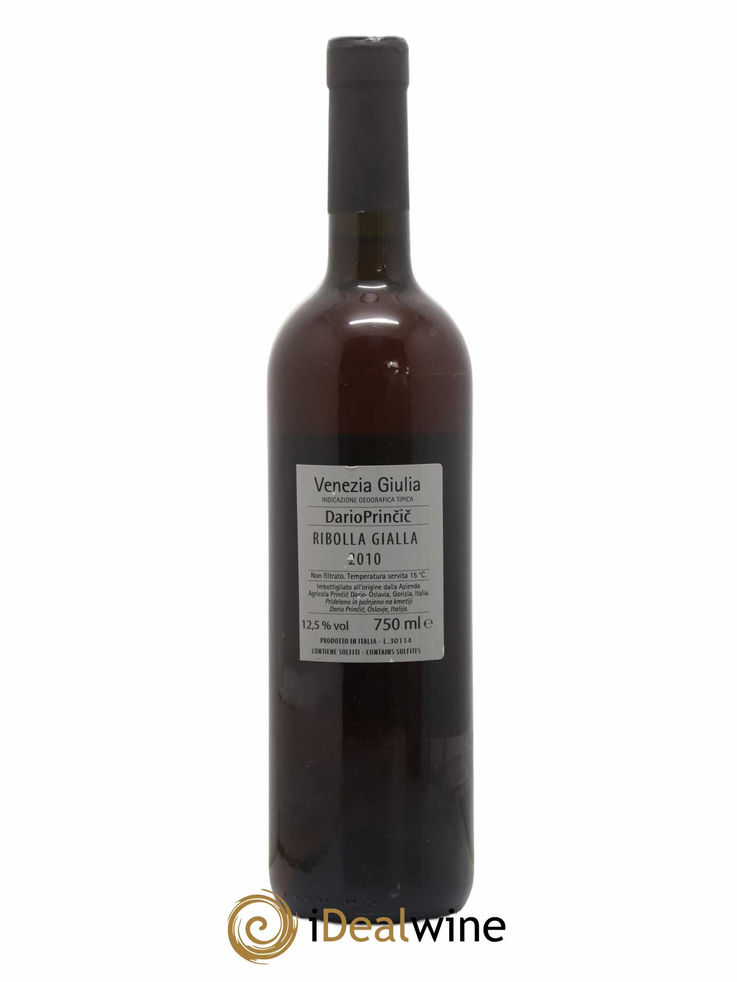 Italie Dario Princic Venezia Giulia Ribolla Gialla 2010 - Posten von 1 Flasche - 1