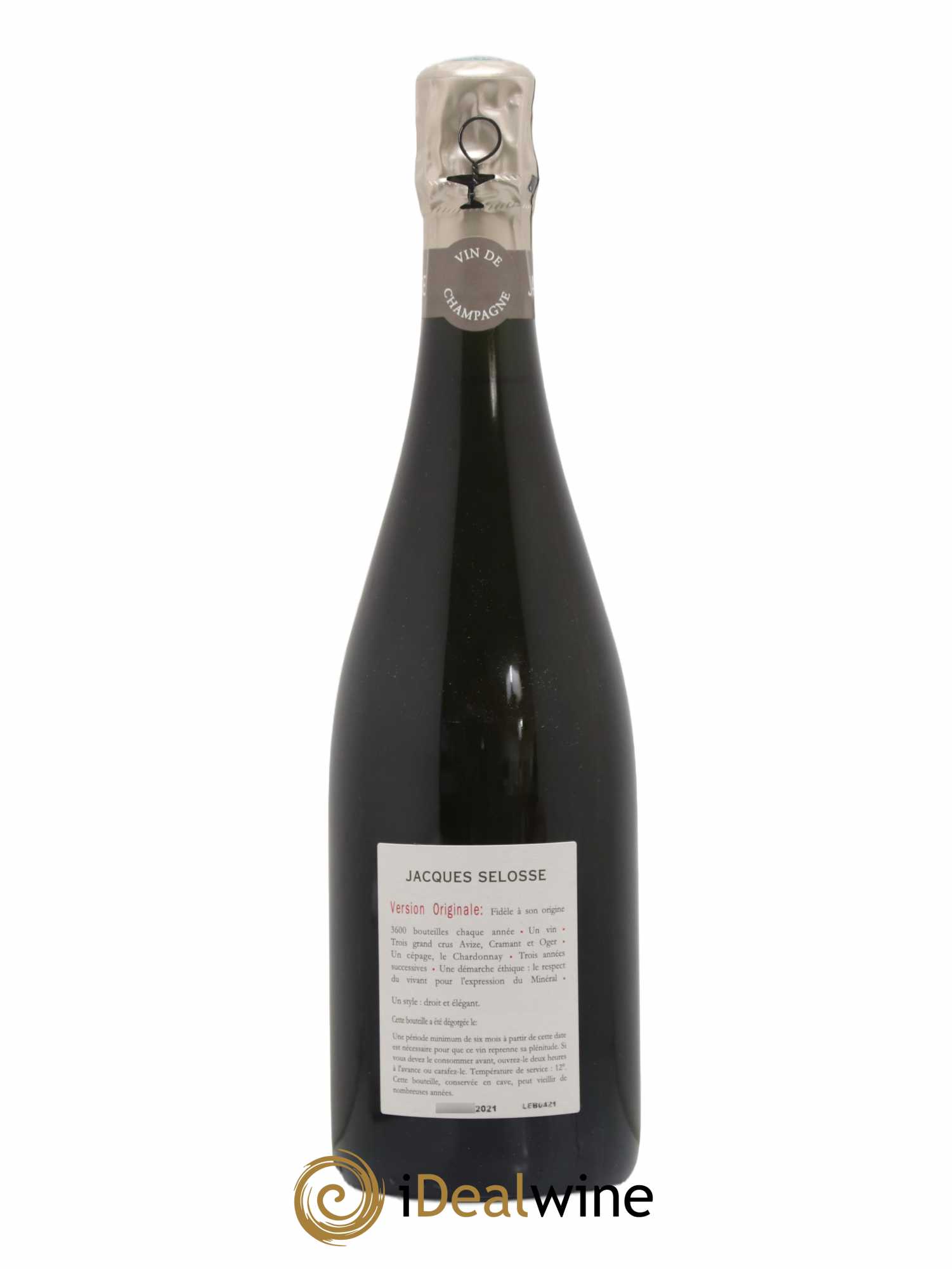 Version Originale Jacques Selosse - Lot de 1 bouteille - 1