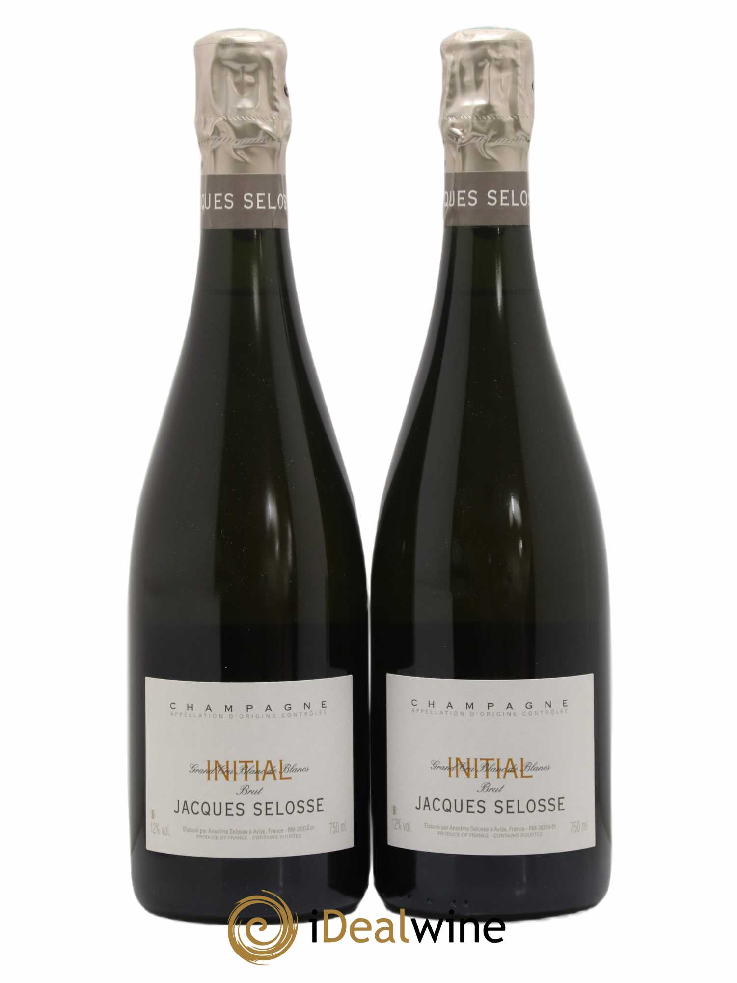 Initial Brut Jacques Selosse - Lot de 2 bouteilles - 0