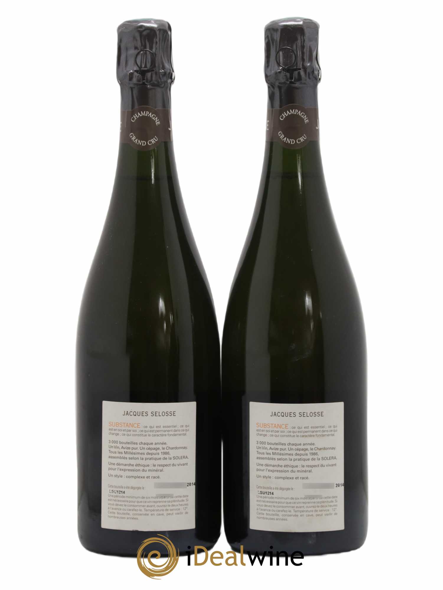 Substance Jacques Selosse - Lot de 2 bouteilles - 1