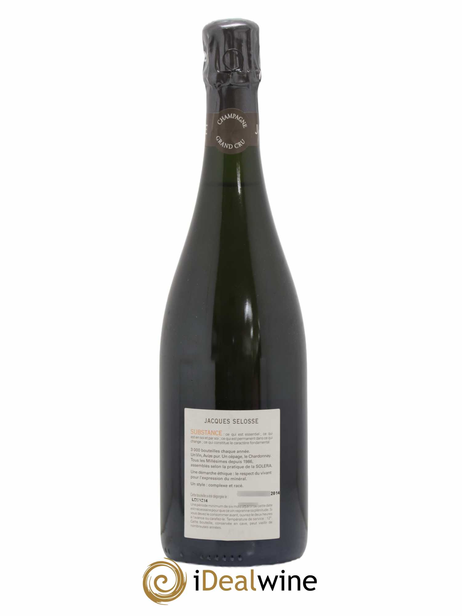 Substance Jacques Selosse - Lot de 1 bouteille - 1