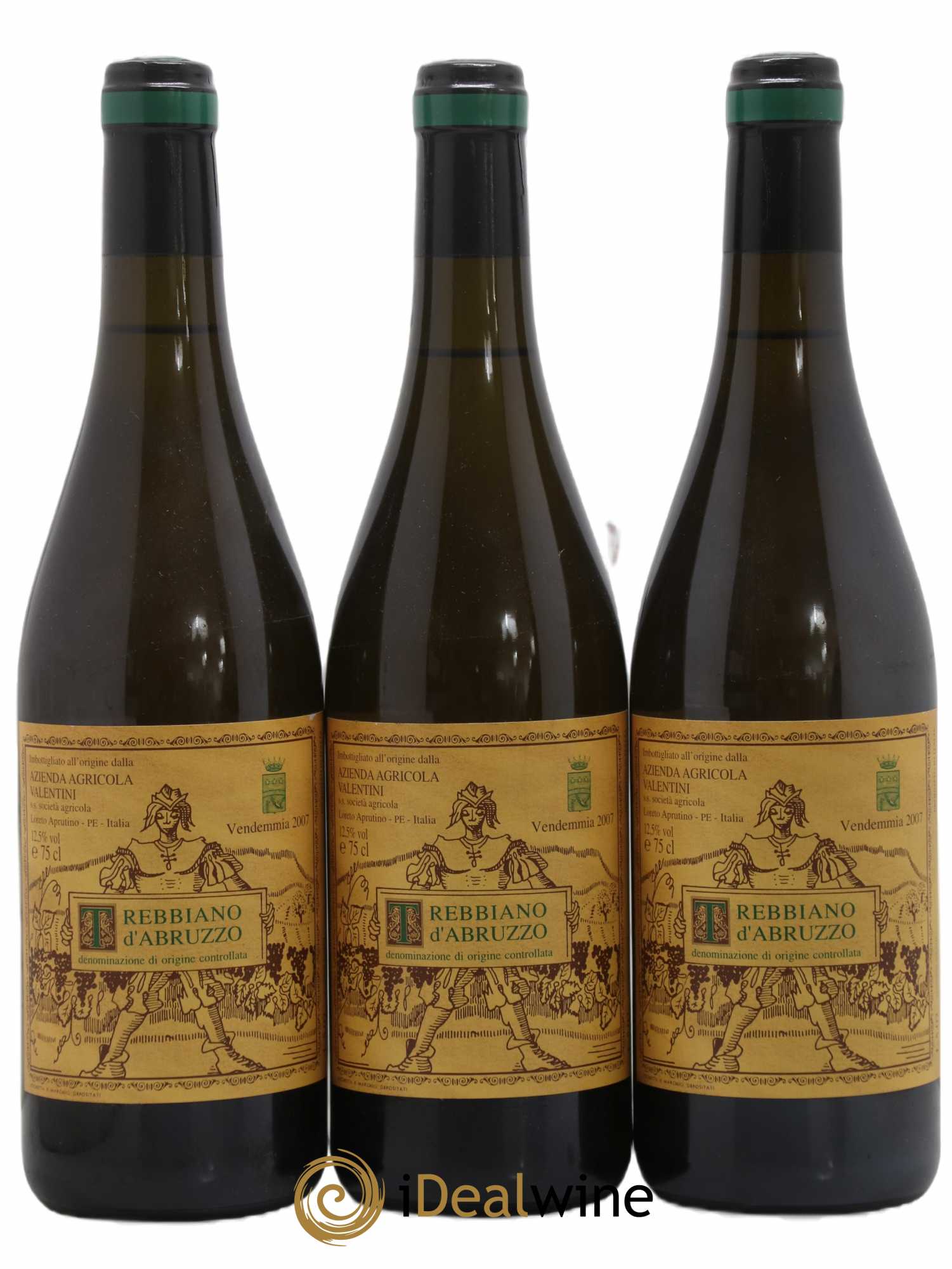Trebbiano d'Abruzzo DOC Francesco Valentini 2007 - Lot de 3 bouteilles - 0