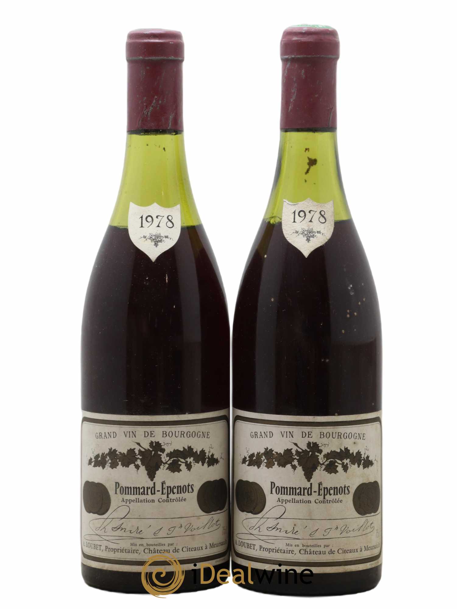 Pommard 1er Cru 1978 - Posten von 2 Flaschen - 0