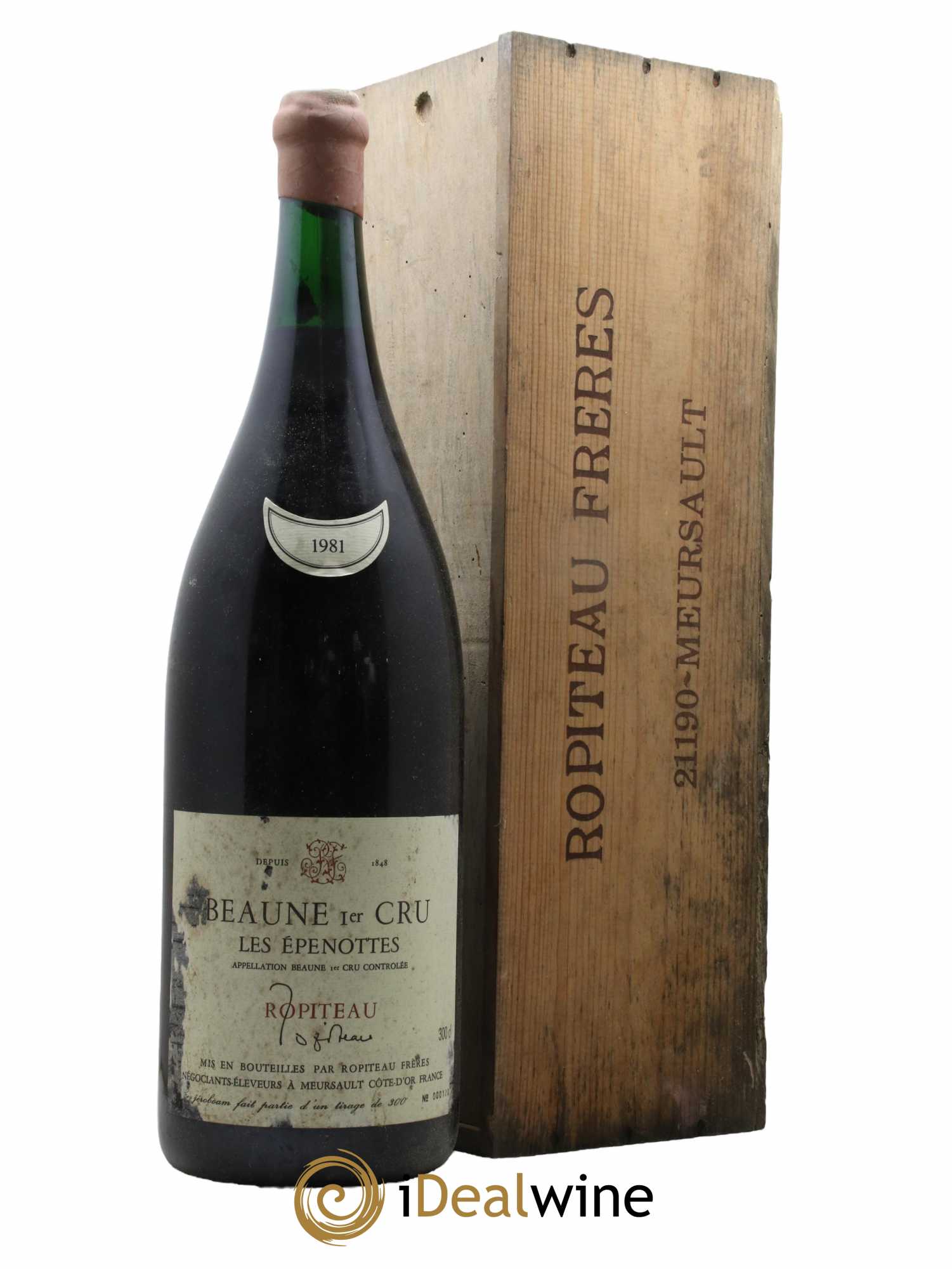 Beaune 1er Cru Les Epenottes Ropiteau 1981 - Lot de 1 double magnum - 0