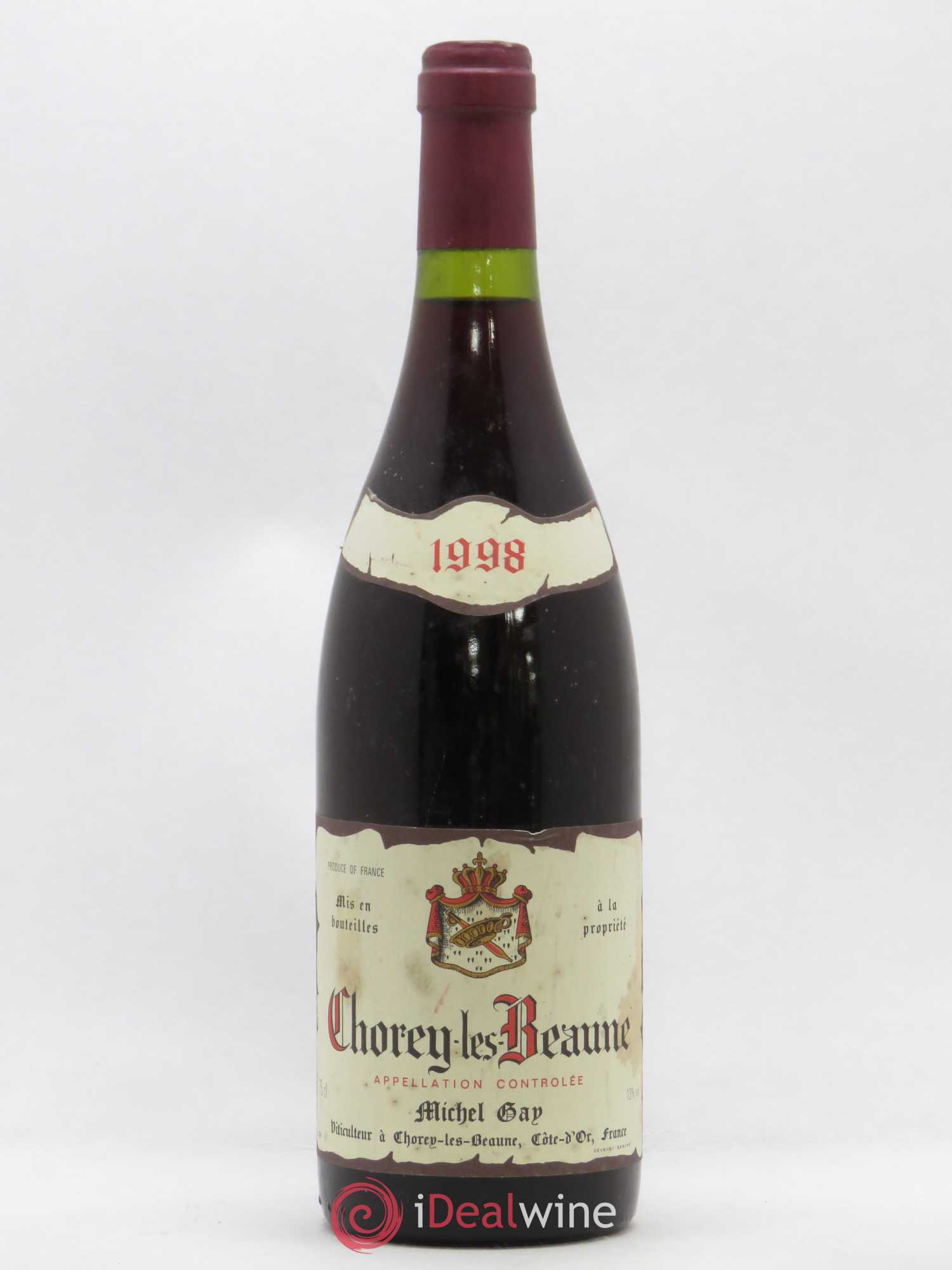 Chorey-lès-Beaune Michel Gay 1998 - Lot de 1 bouteille - 0