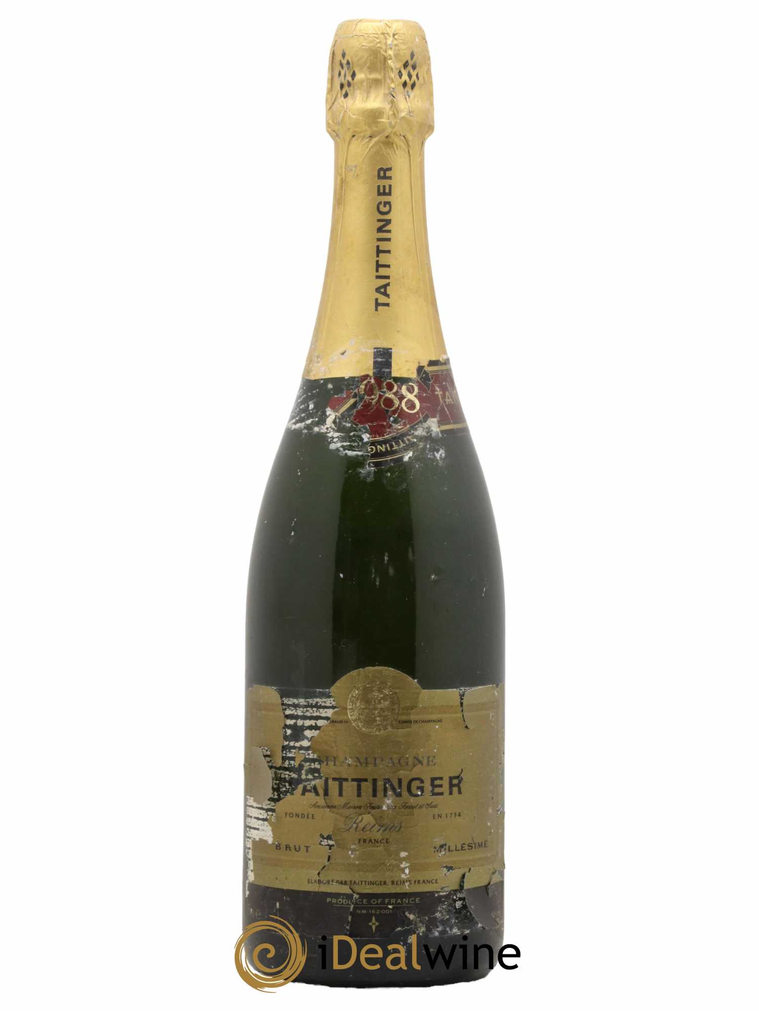 Brut Millésimé Taittinger 1988 - Lot de 1 bouteille - 0
