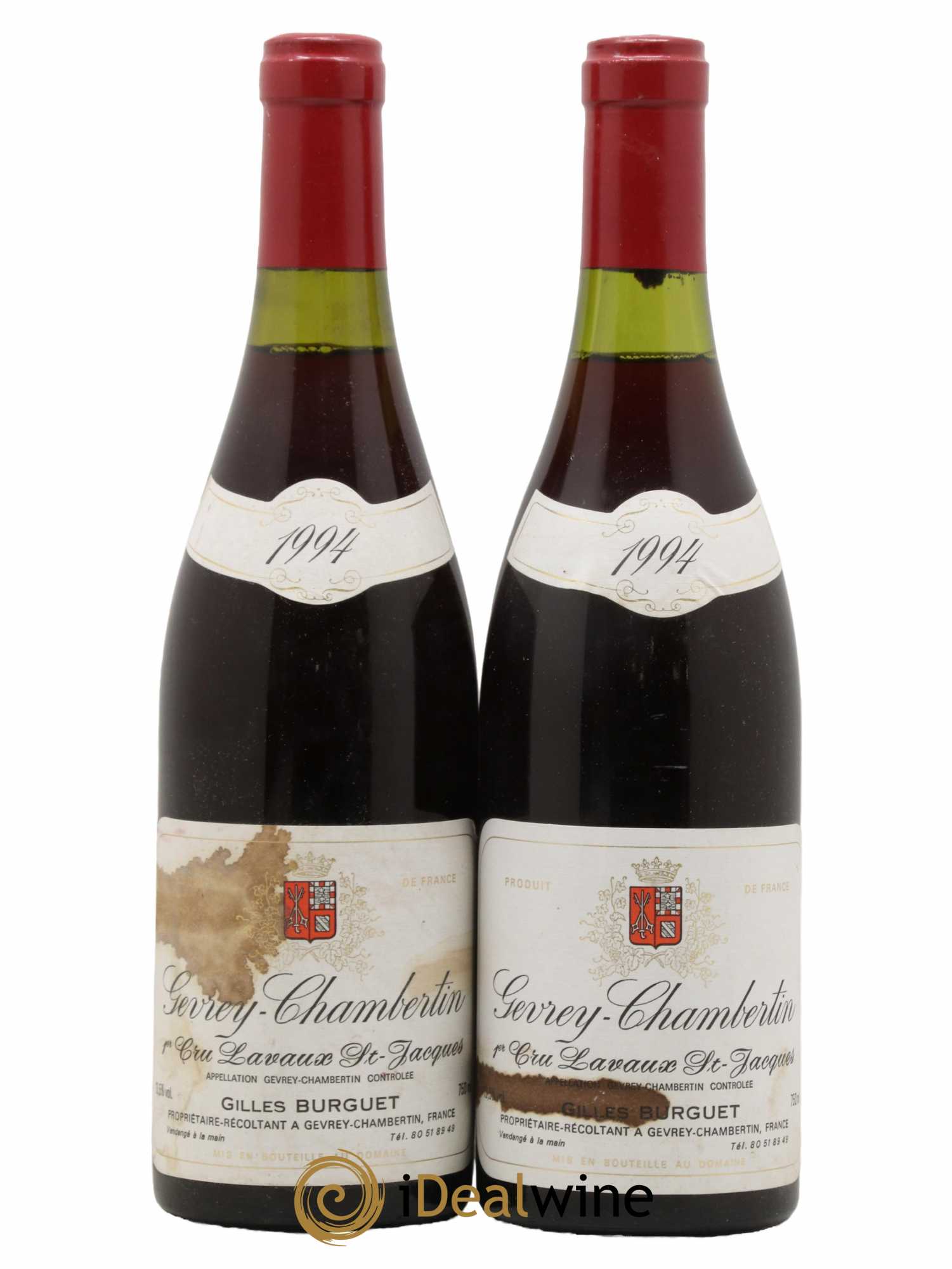 Acheter vin Gevrey-Chambertin 1er Cru Lavaux Saint Jacques Gilles