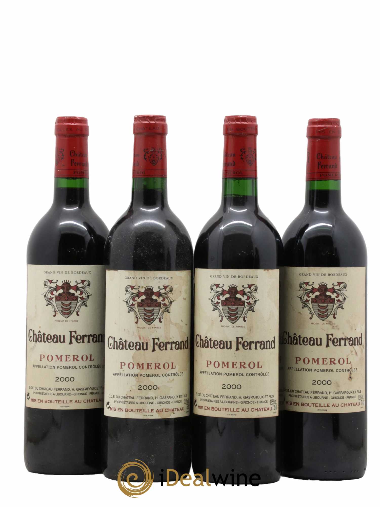 Château Ferrand 2000 - Posten von 4 Flaschen - 0