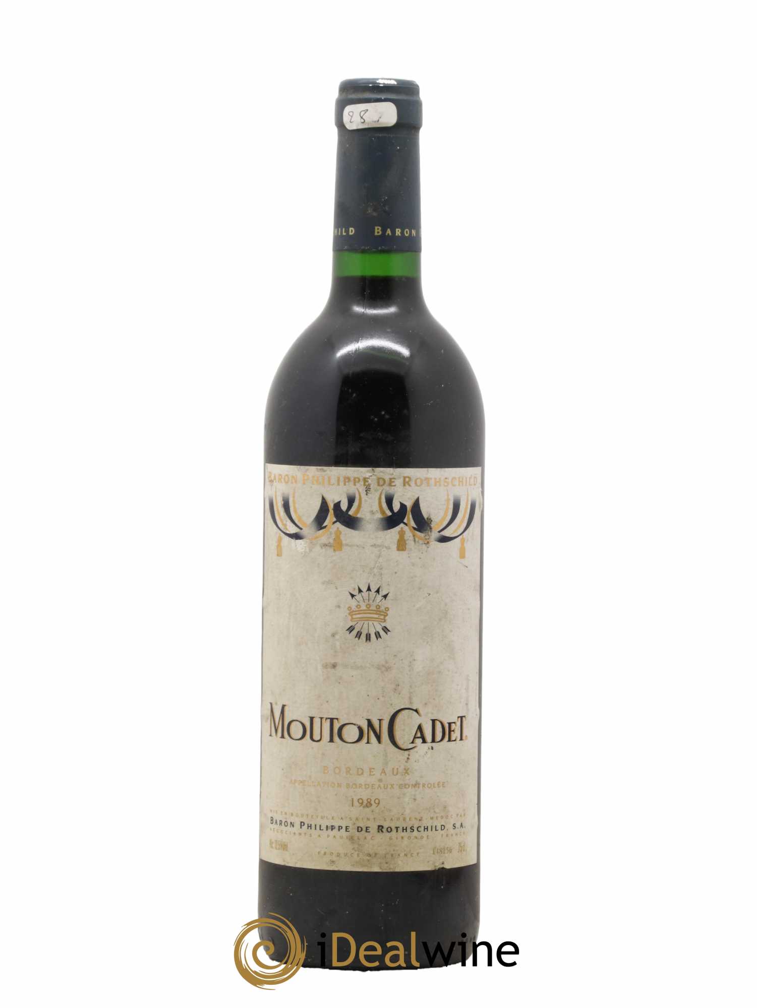 Château Mouton Cadet 1989 - Lotto di 1 bottiglia - 0