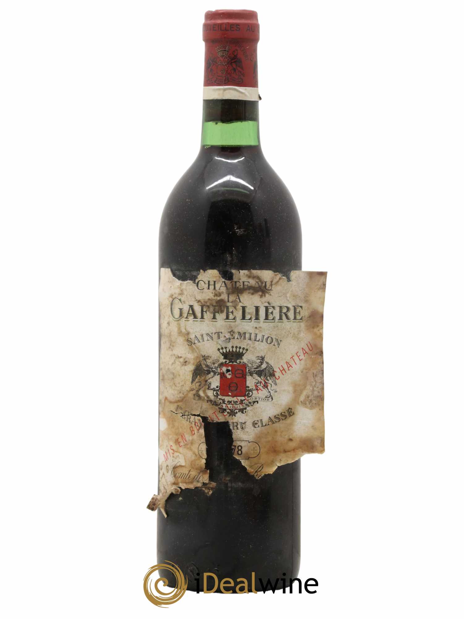 Château la Gaffelière 1er Grand Cru Classé B 1978 - Lot de 1 bouteille - 0