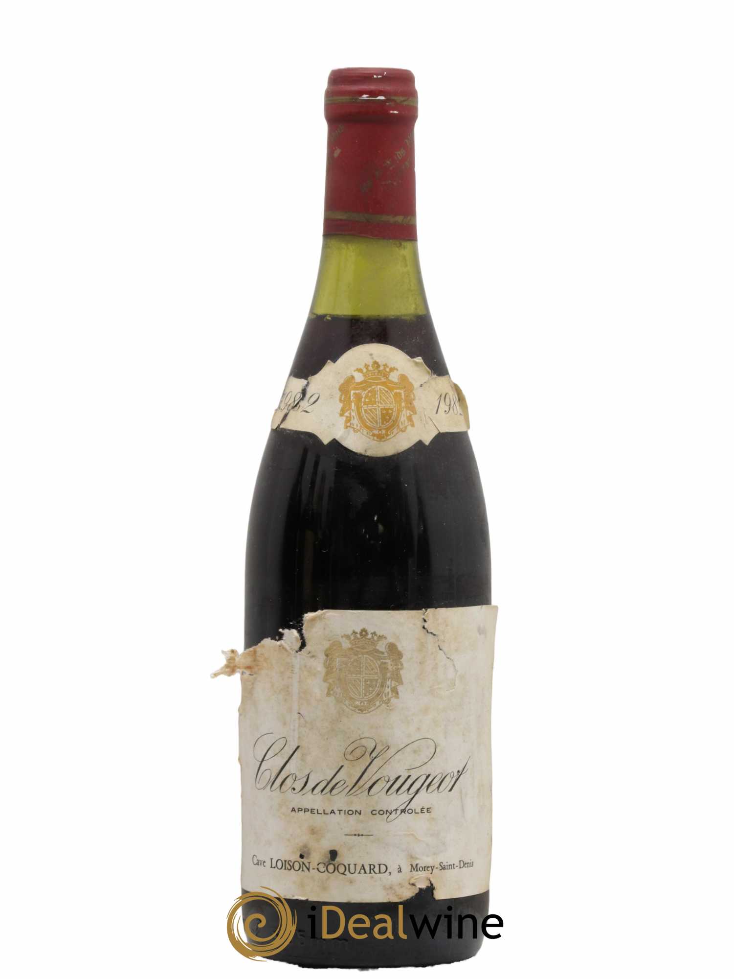 Clos de Vougeot Grand Cru Loison Coquard 1982 - Lot de 1 bouteille - 0