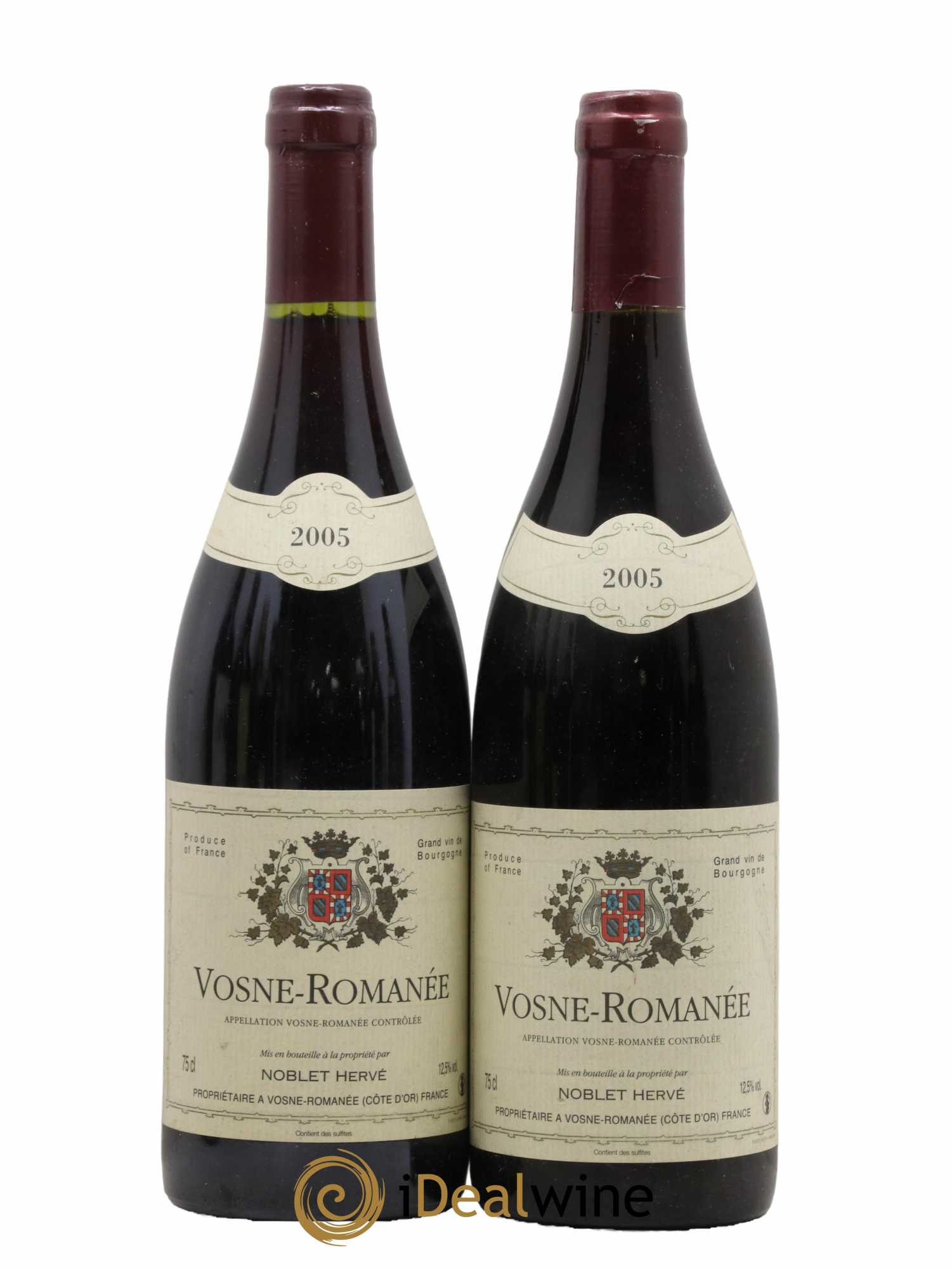 Vosne-Romanée Noblet Herve 2005 - Lot de 2 bouteilles - 0