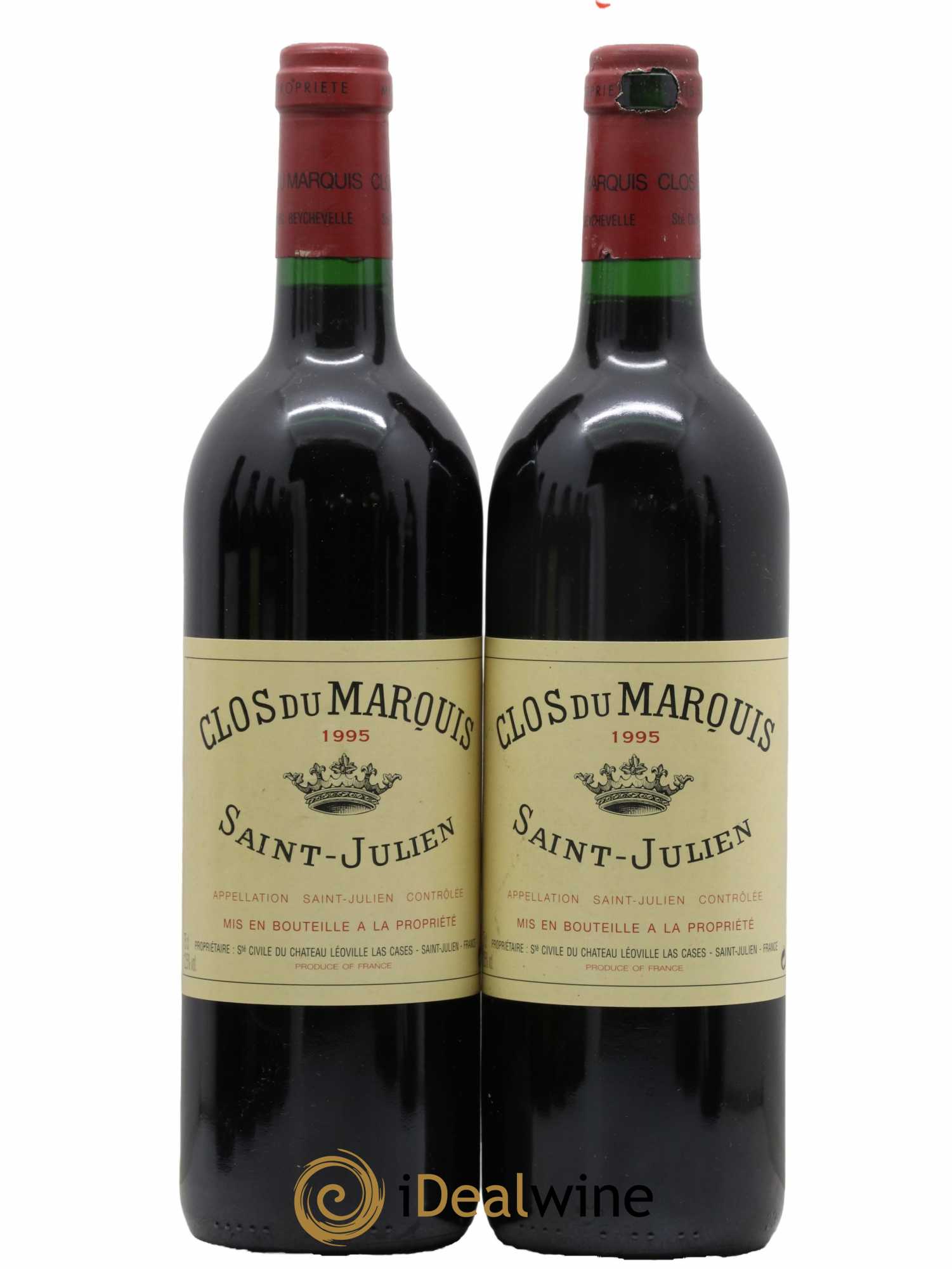 Clos du Marquis 1995 - Lot de 2 bouteilles - 0