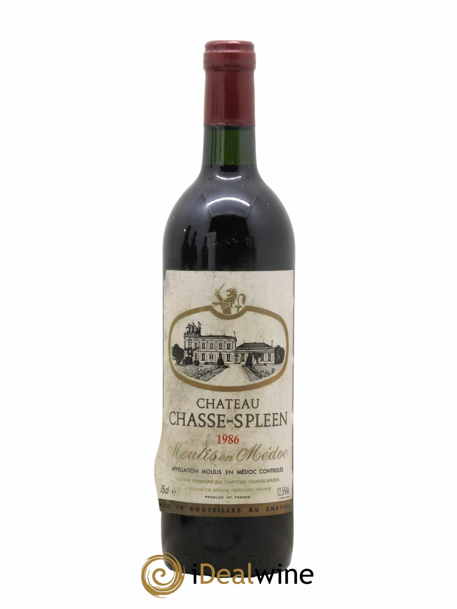 Château Chasse Spleen 1986 - Lot de 1 bouteille - 0