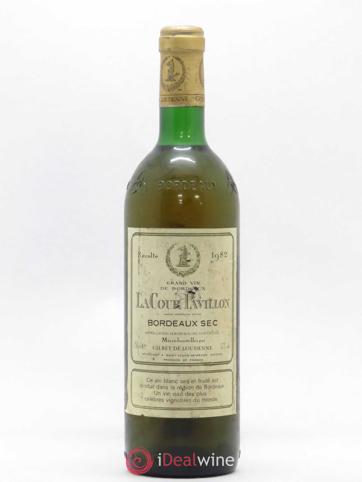 Bordeaux La Cour Pavillon Gilbey Deloudenne (sans prix de réserve) 1982 - Posten von 1 Flasche - 0
