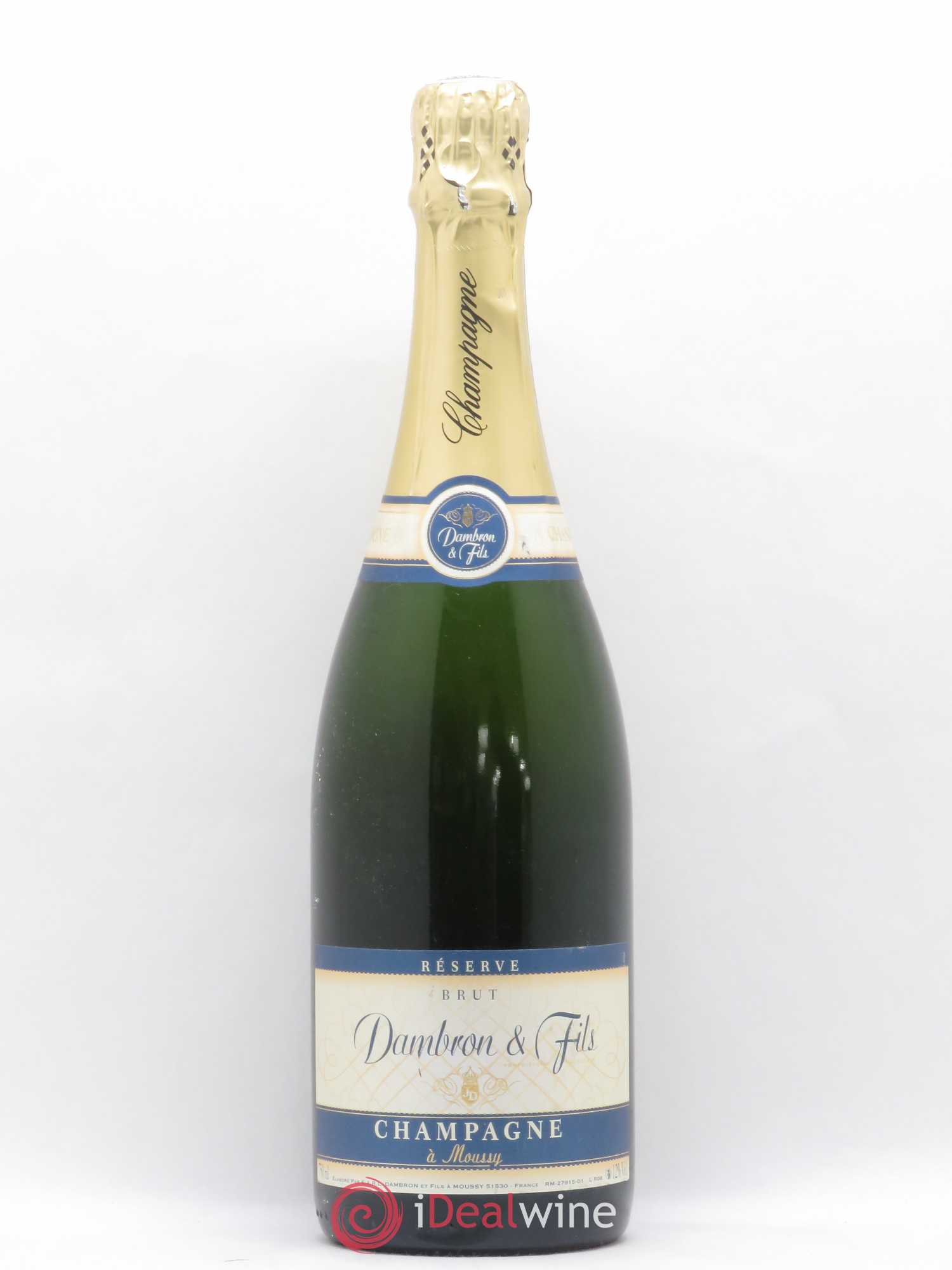 Champagne Dambron et Fils Reserve Brut - Posten von 1 Flasche - 0