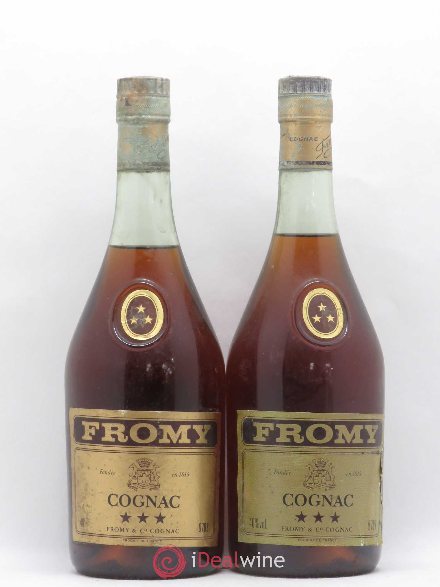 Cognac Fromy (sans prix de réserve) - Posten von 2 Flaschen - 0