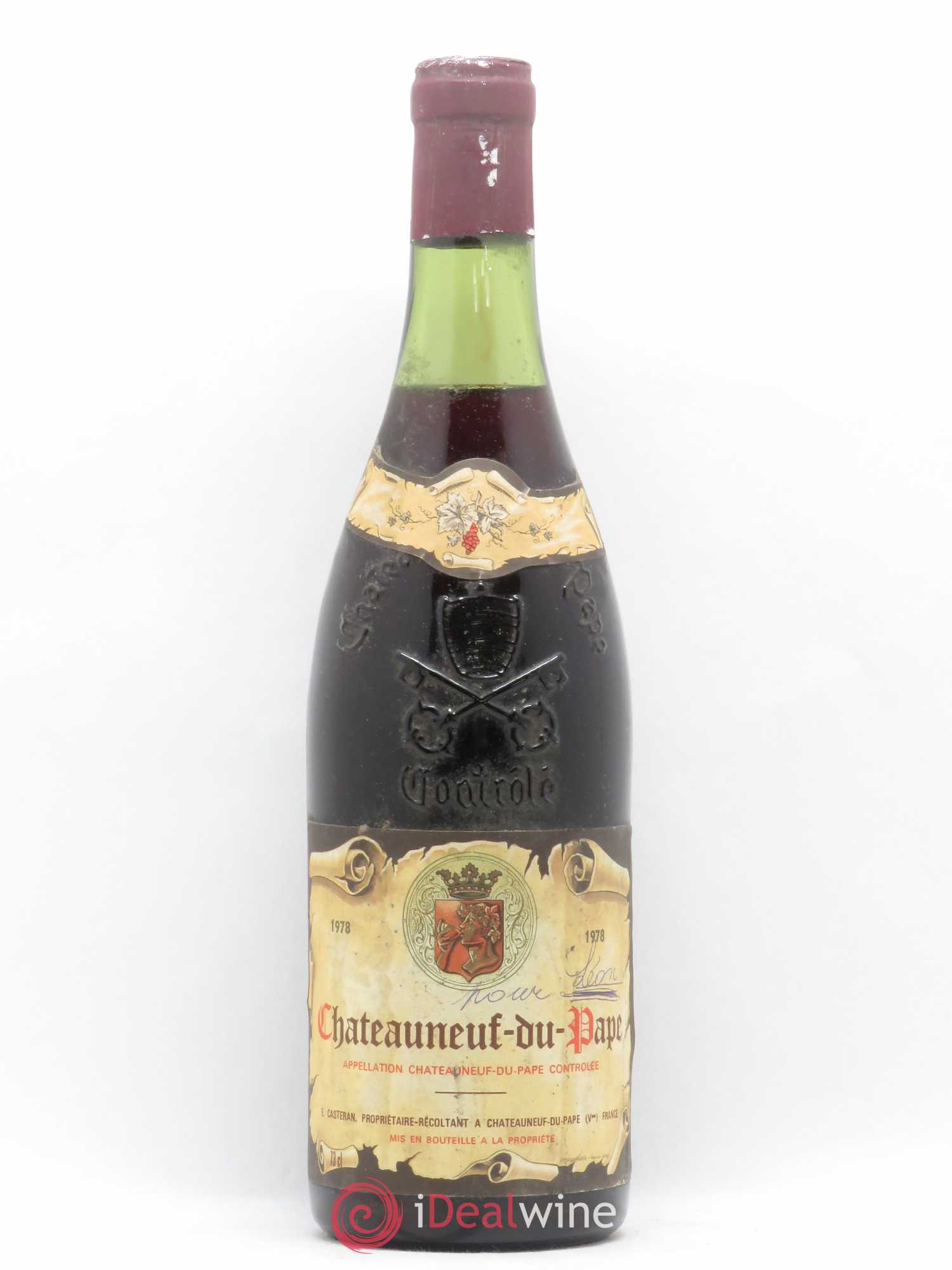 Châteauneuf-du-Pape Casteran 1978 - Lot de 1 bouteille - 0