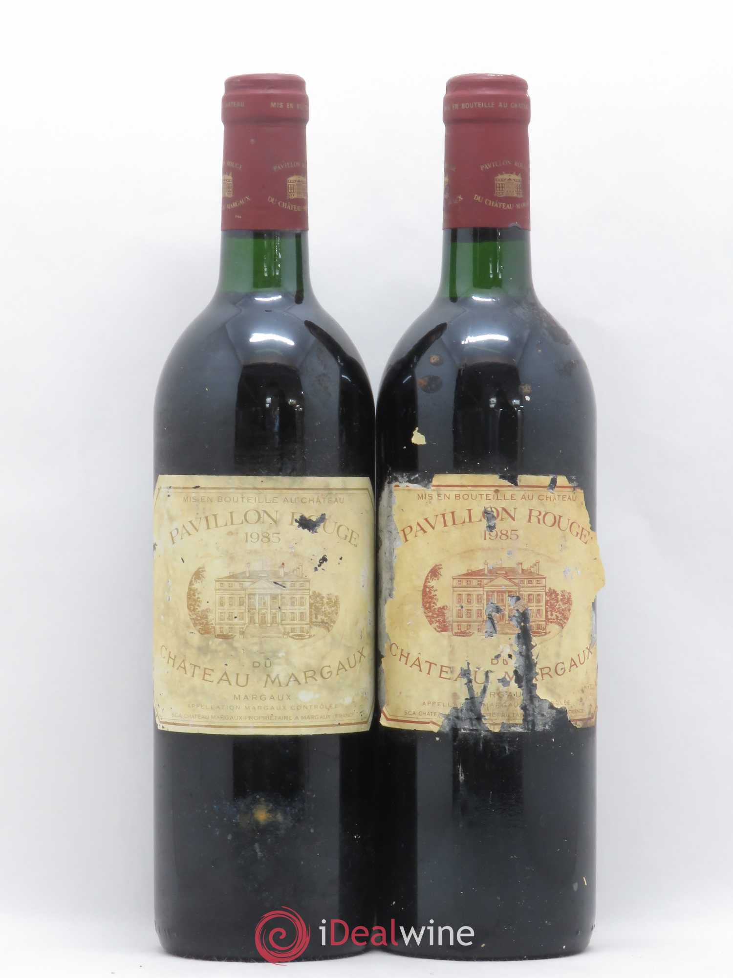 Pavillon Rouge du Château Margaux Second Vin 1985 - Lot de 2 bouteilles - 0