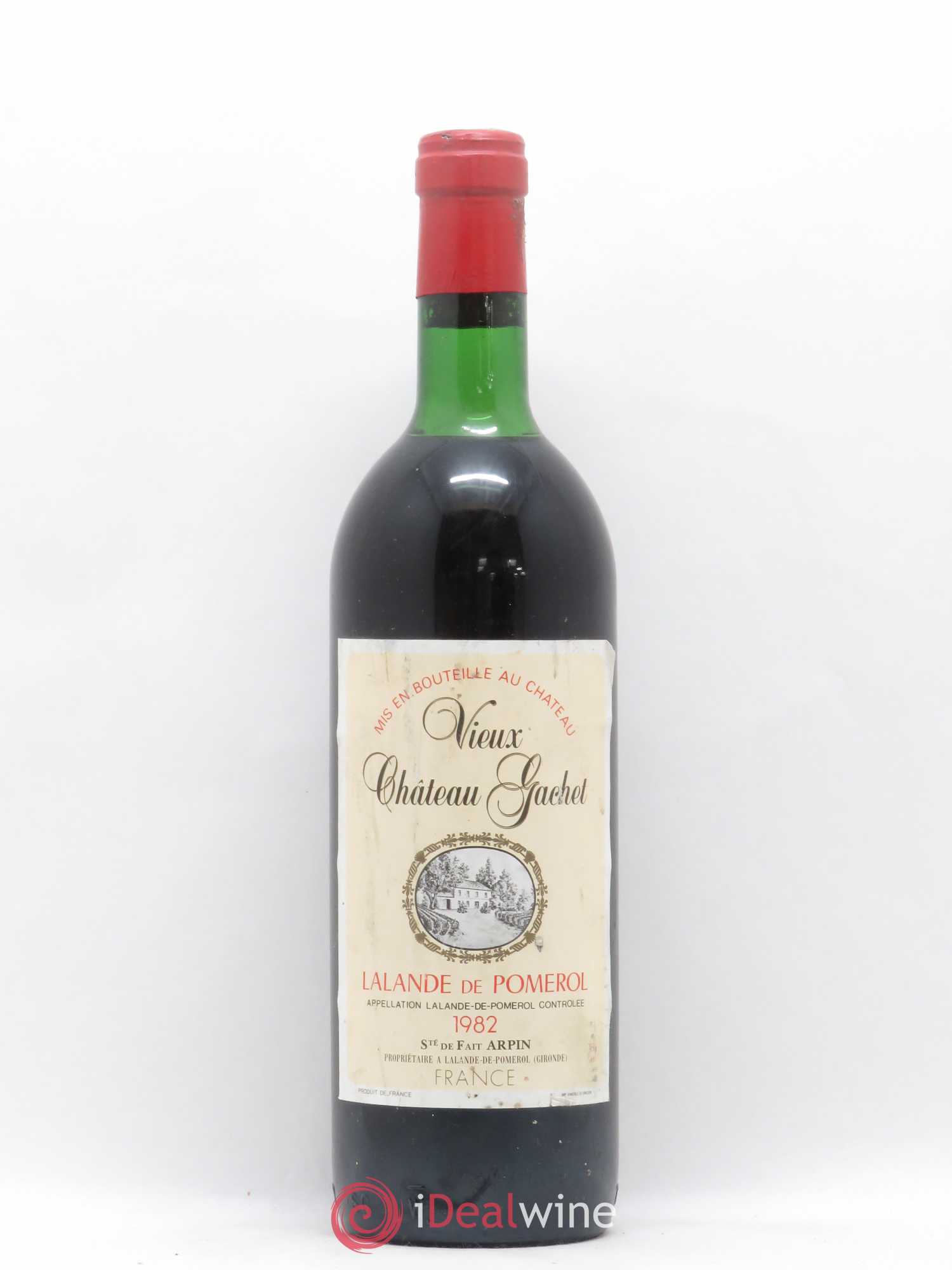 Lalande-de-Pomerol Vieux Château Gachet 1982 - Posten von 1 Flasche - 0