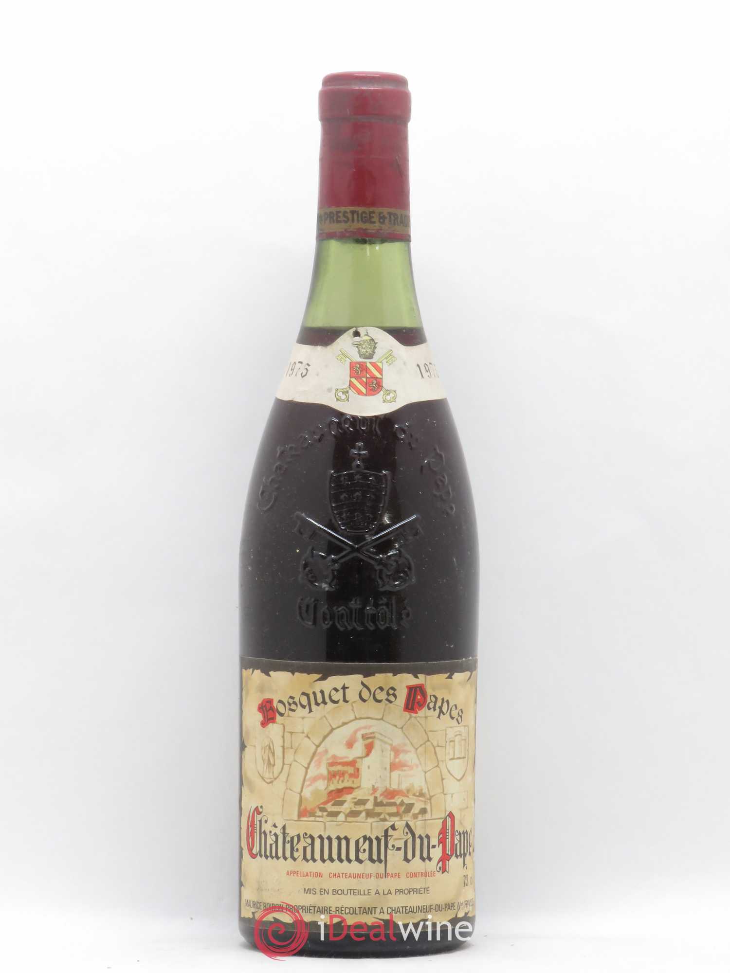 Châteauneuf-du-Pape Bosquet Des Papes 1975 - Posten von 1 Flasche - 0