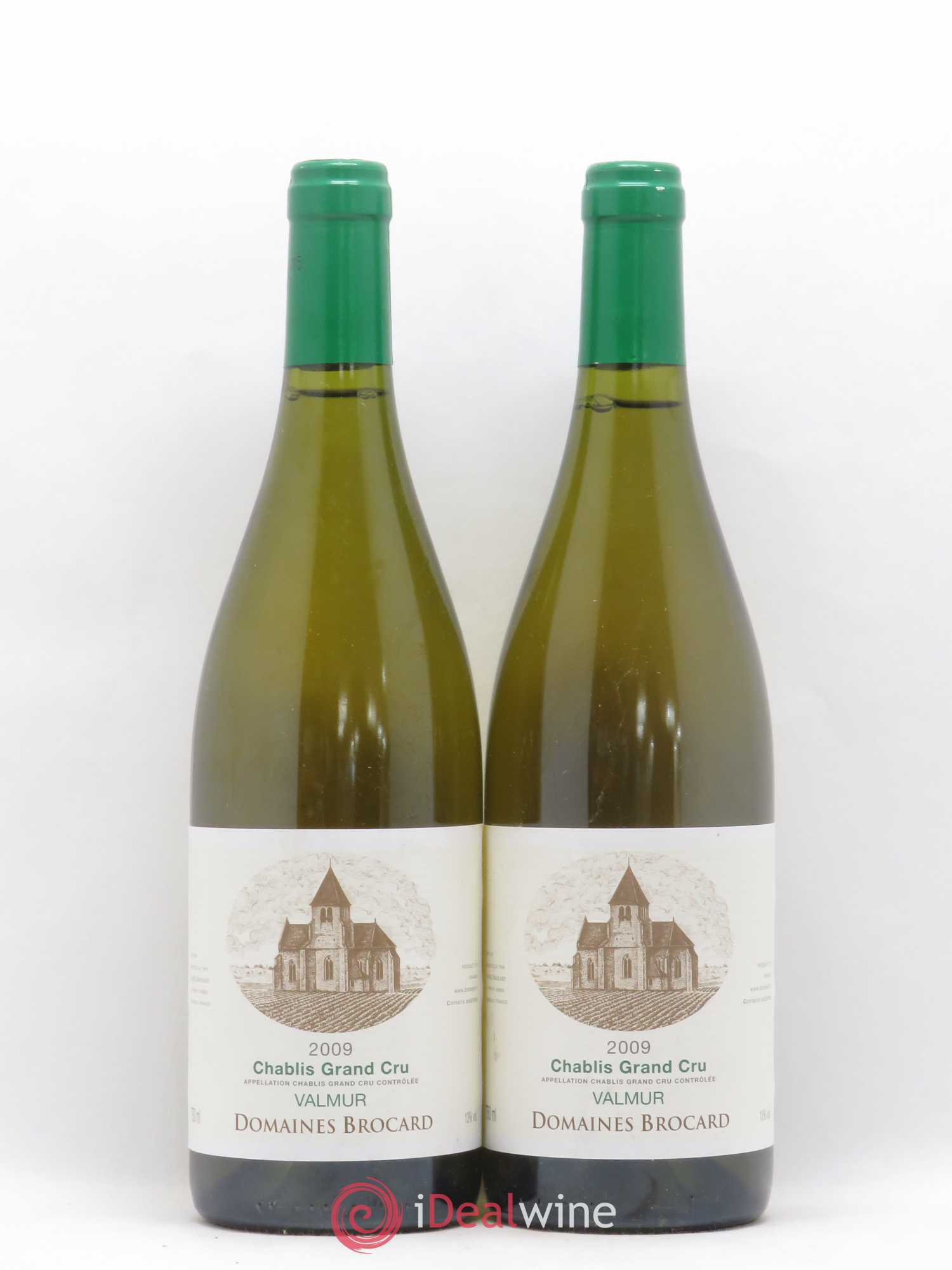 Chablis Grand Cru Valmur Domaine Brocard 2009 - Posten von 2 Flaschen - 0