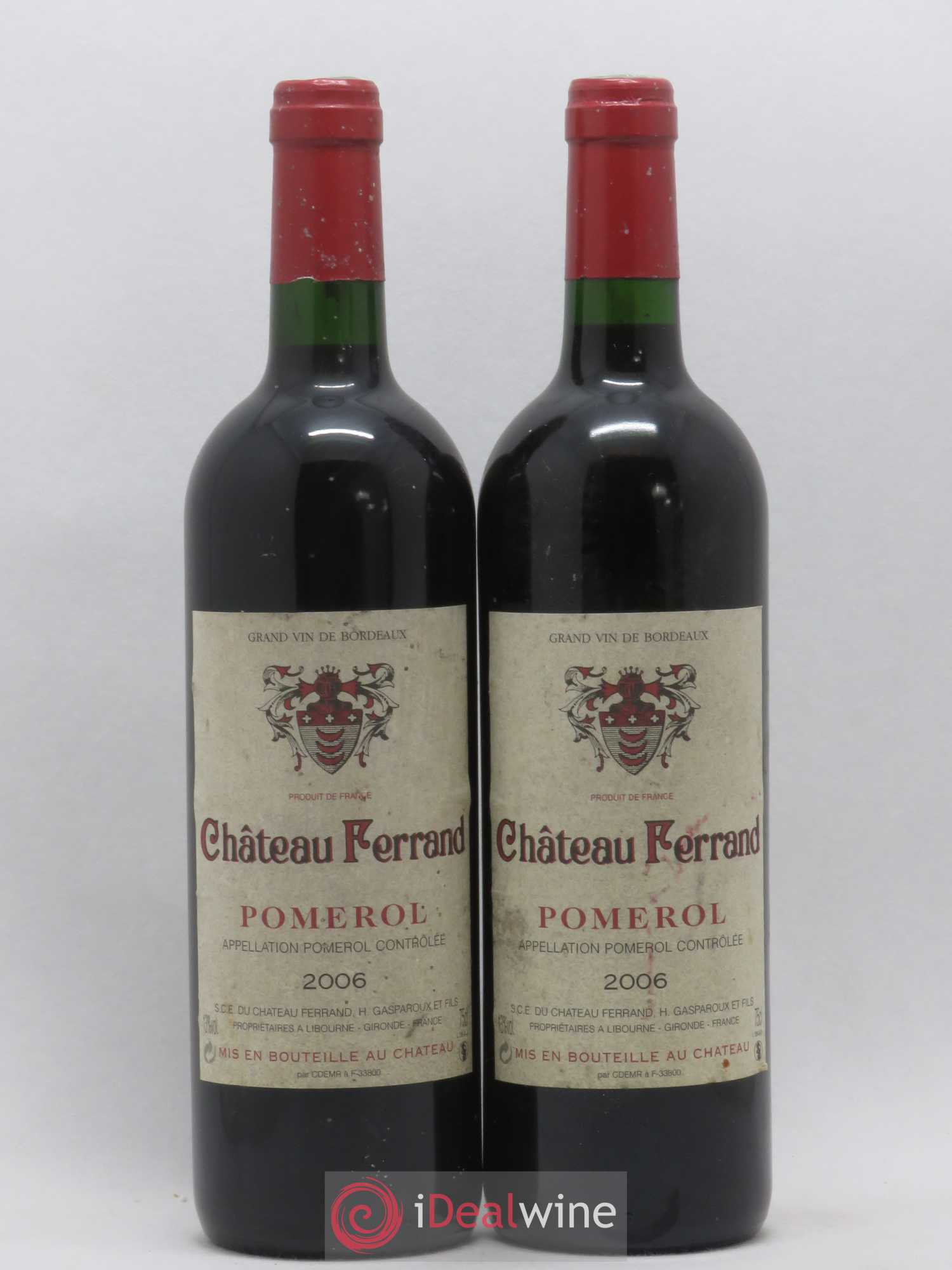 Château Ferrand 2006 - Posten von 2 Flaschen - 0