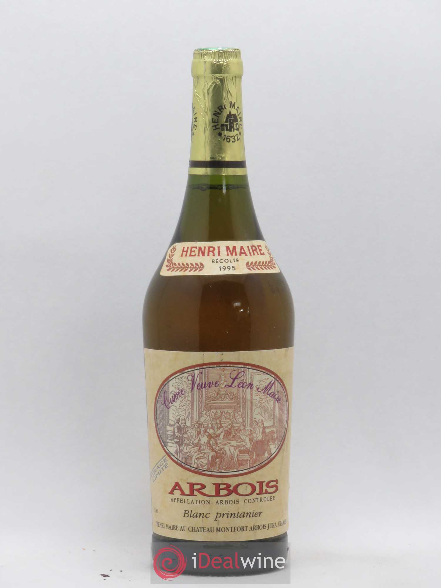 Arbois Cuvée de la Veuve Leon Maire Henri Maire 1995 - Posten von 1 Flasche - 0