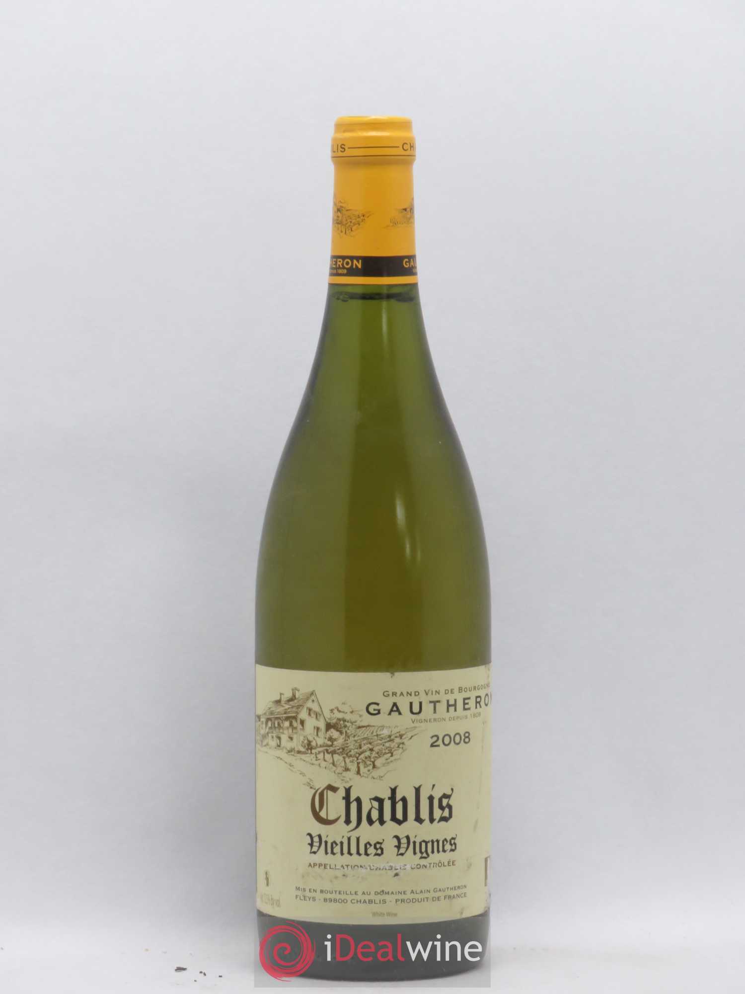 Chablis Vieille Vigne Gautheron 2008 - Posten von 1 Flasche - 0