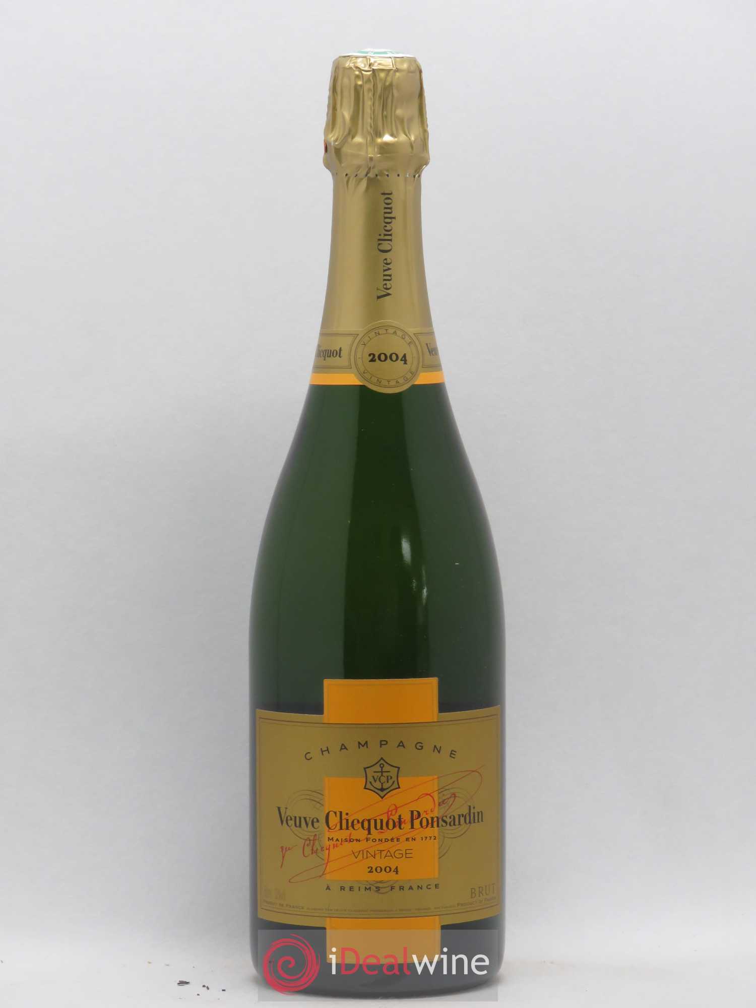 Vintage Veuve Clicquot 2004 - Lot de 1 bouteille - 0