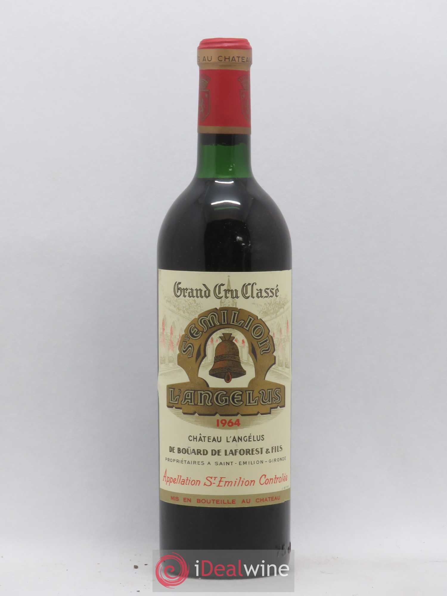 Château Angélus 1er Grand Cru Classé A 1964 - Lot de 1 bouteille - 0
