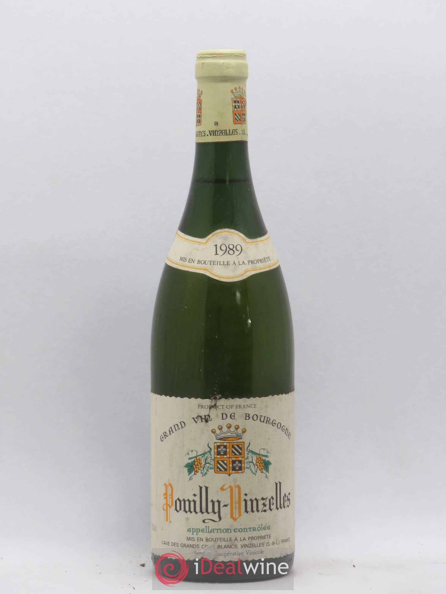 Pouilly-Vinzelles Caves des Grands Crus 1989 - Posten von 1 Flasche - 0