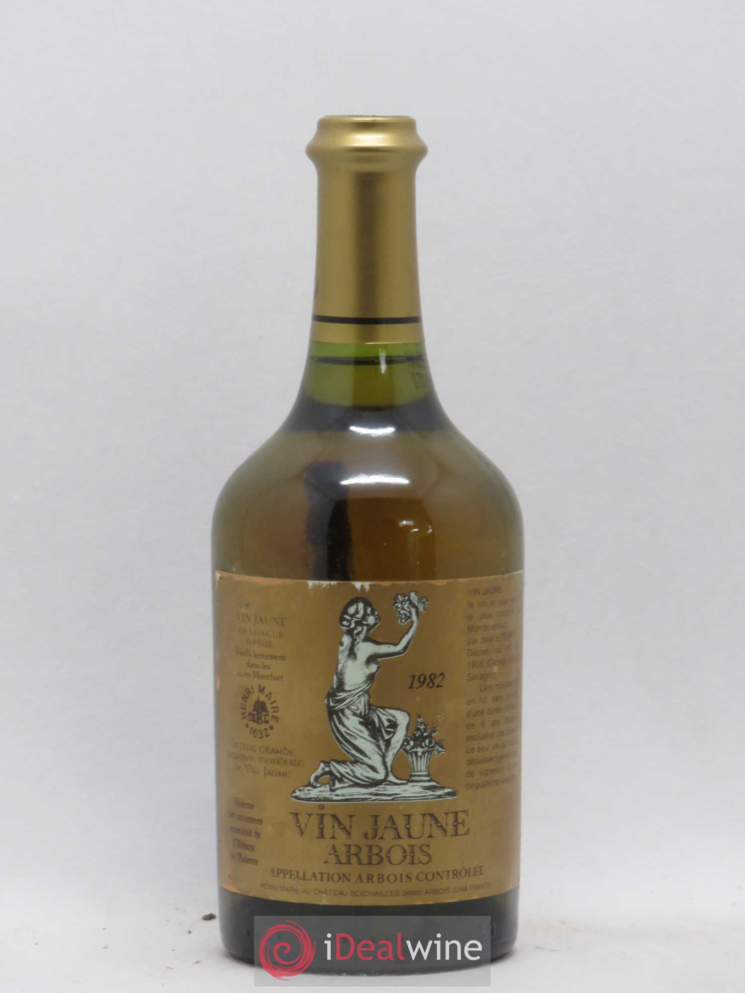 Arbois Vin Jaune Henri Maire 1982 - Lot de 1 bouteille - 0
