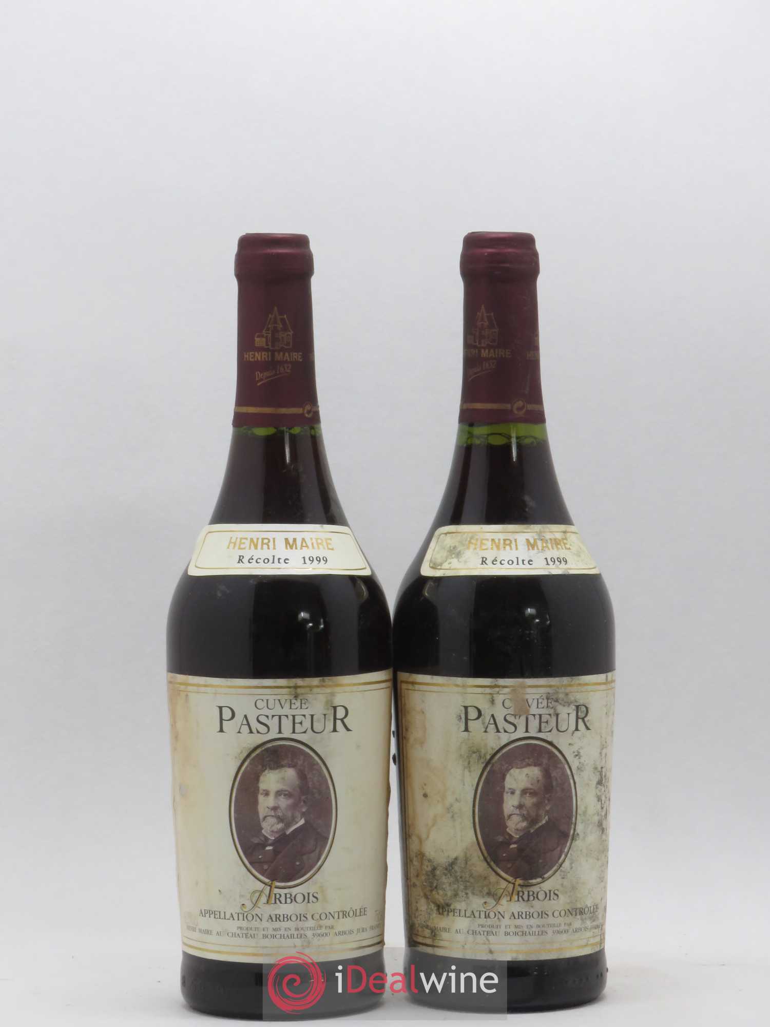 Arbois Cuvée du pasteur Henri Maire 1999 - Posten von 2 Flaschen - 0