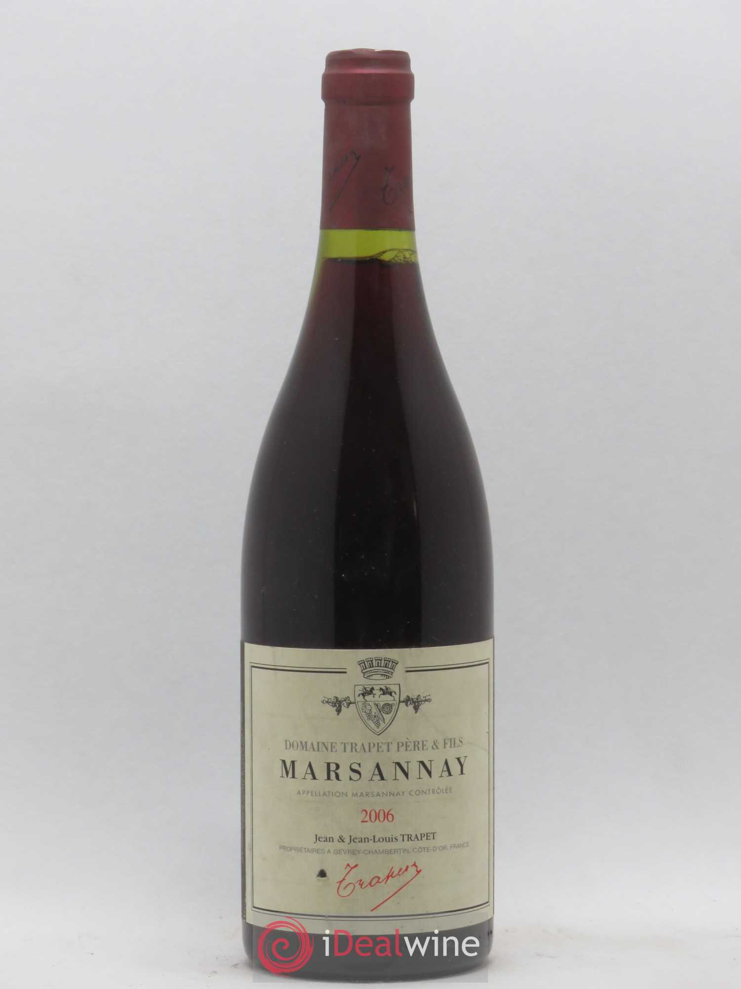 Marsannay Domaine Trapet 2006 - Lot de 1 bouteille - 0