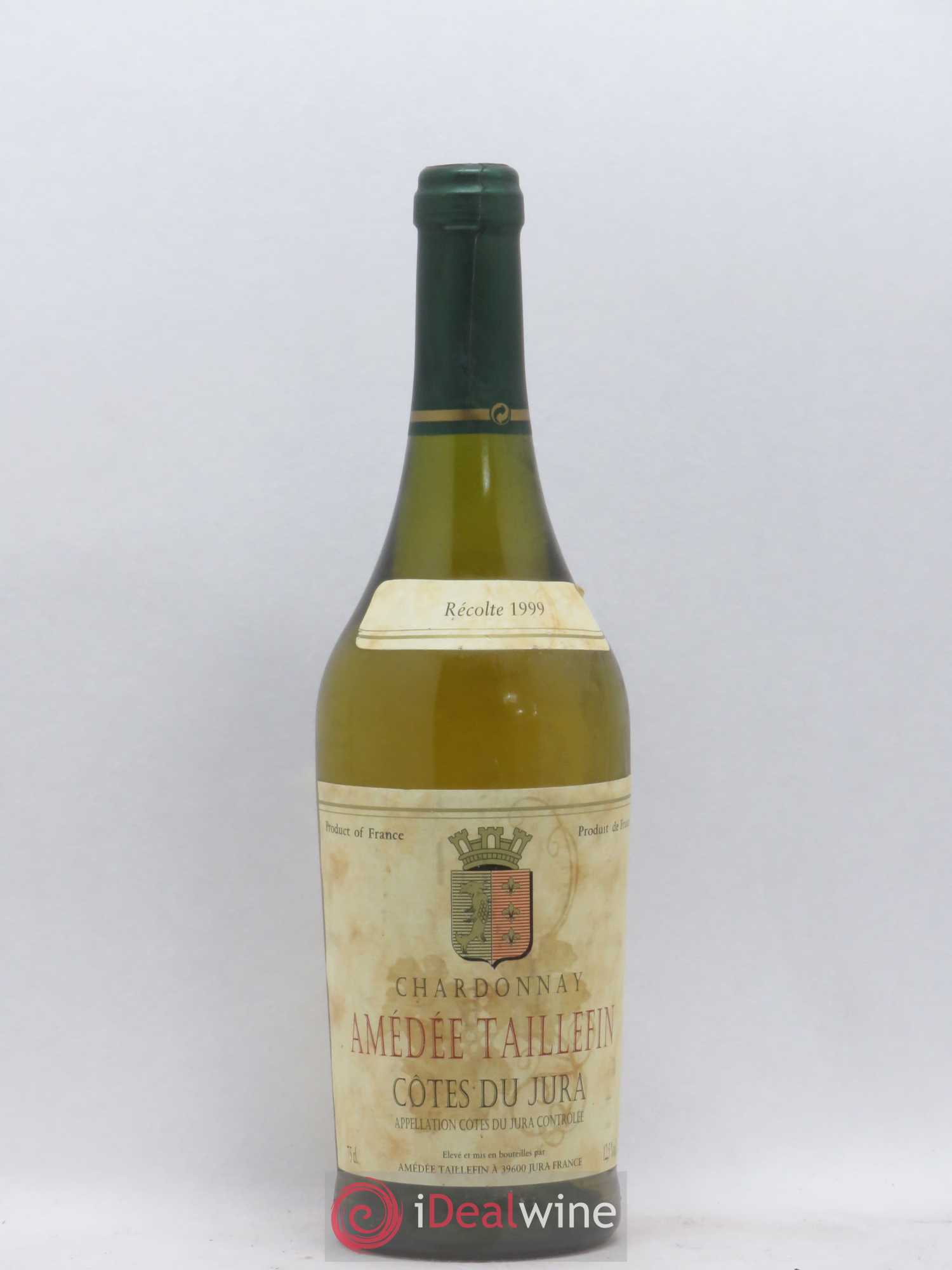 Côtes du Jura Chardonnay Amedee Taillefin 1999 - Posten von 1 Flasche - 0