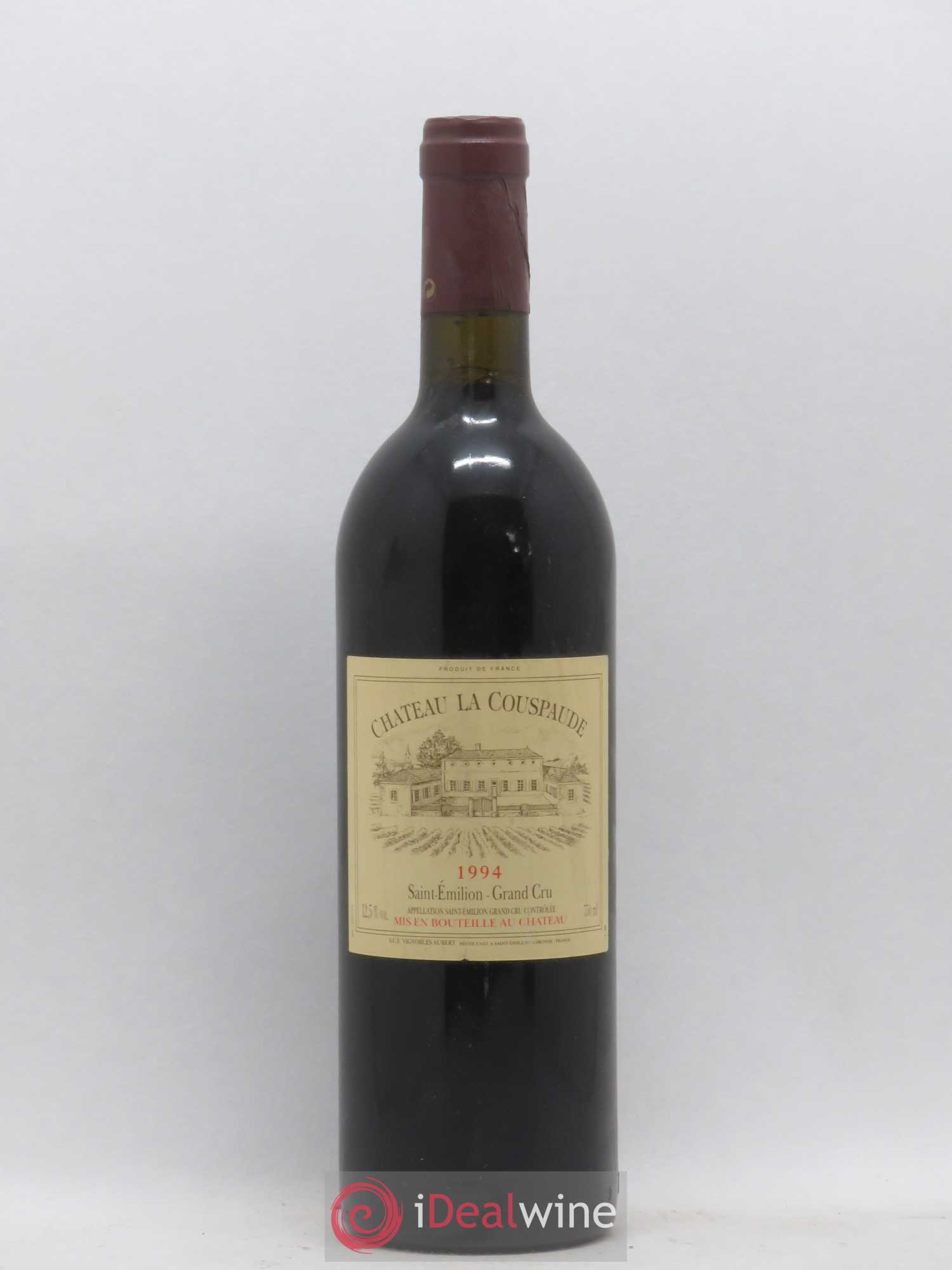 Château la Couspaude Grand Cru Classé 1994 - Lot de 1 bouteille - 0