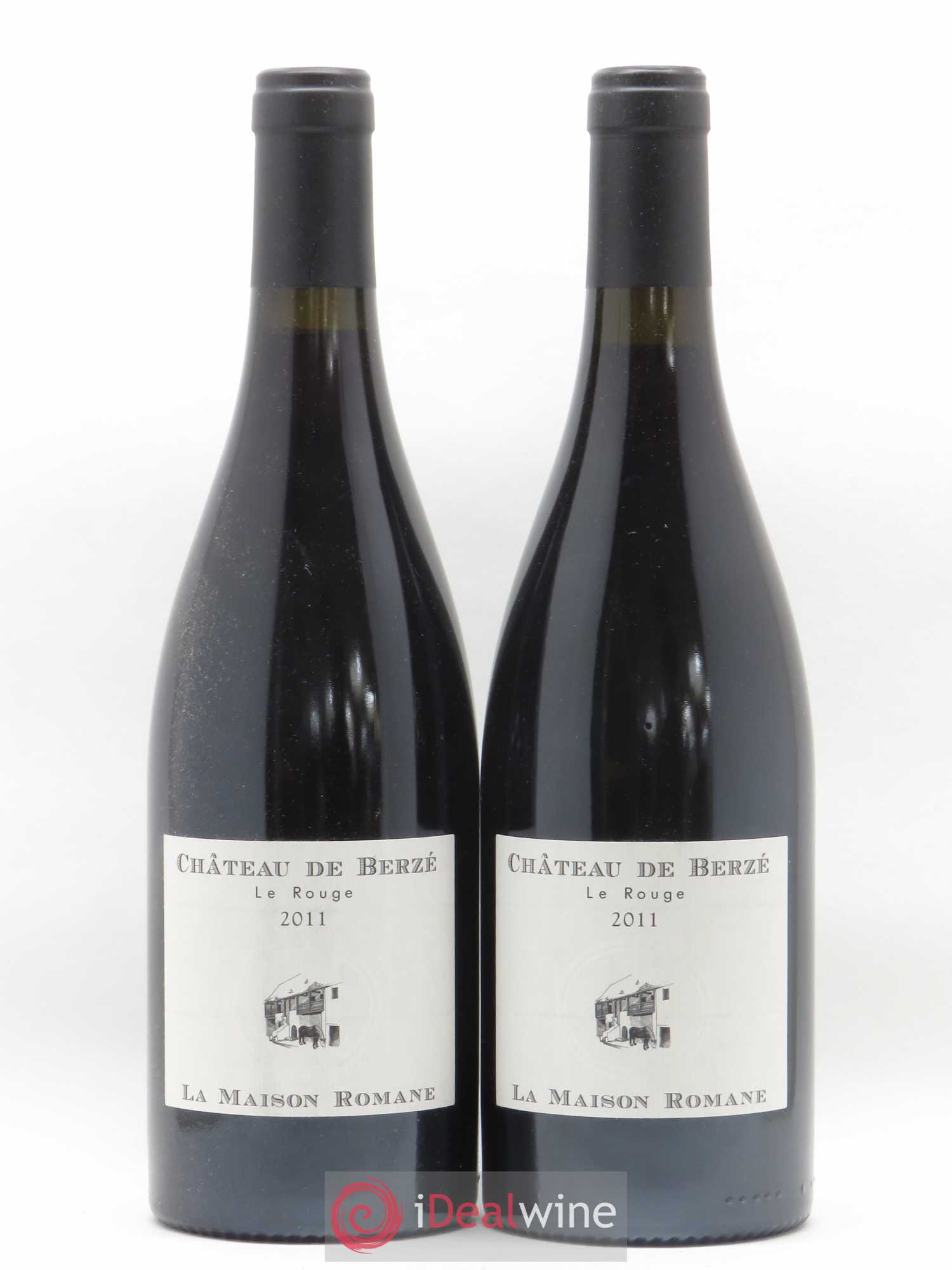Mâcon Le Rouge Château de Berzé La Maison Romane 2011 - Posten von 2 Flaschen - 0