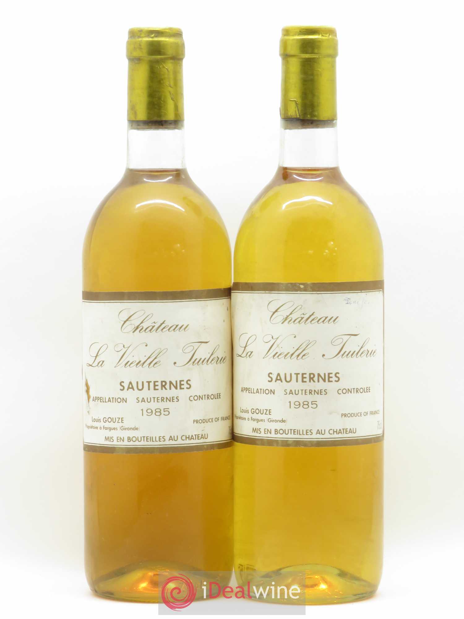Sauternes 1985 - Lotto di 2 bottiglie - 0