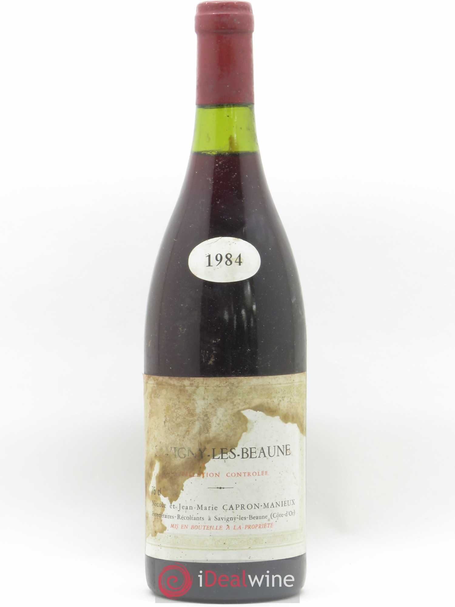 Savigny-lès-Beaune Nicole et Jean Marie Capron Manieux 1984 - Posten von 1 Flasche - 0