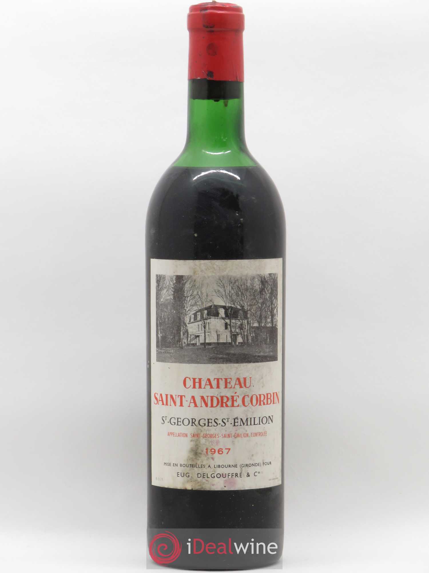 Saint-Georges-Saint-Émilion Château Saint André Corbin 1967 - Posten von 1 Flasche - 0