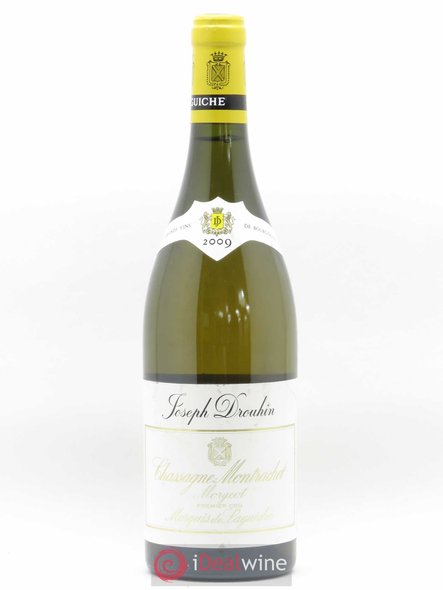 Chassagne-Montrachet 1er Cru Morgeot - Marquis de Laguiche Joseph Drouhin 2009 - Lot de 1 bouteille - 0